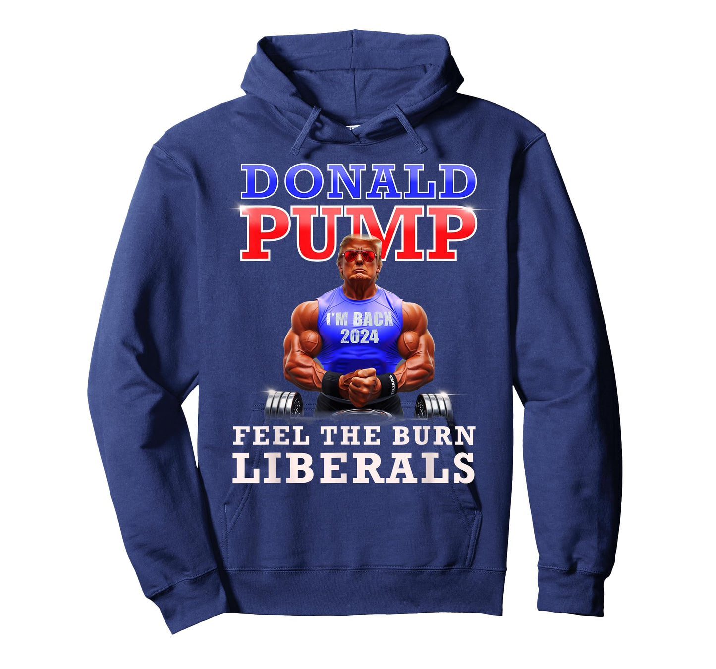 Donald Pump Funny Trump Feel the Burn Liberals 2024 T-Shirt