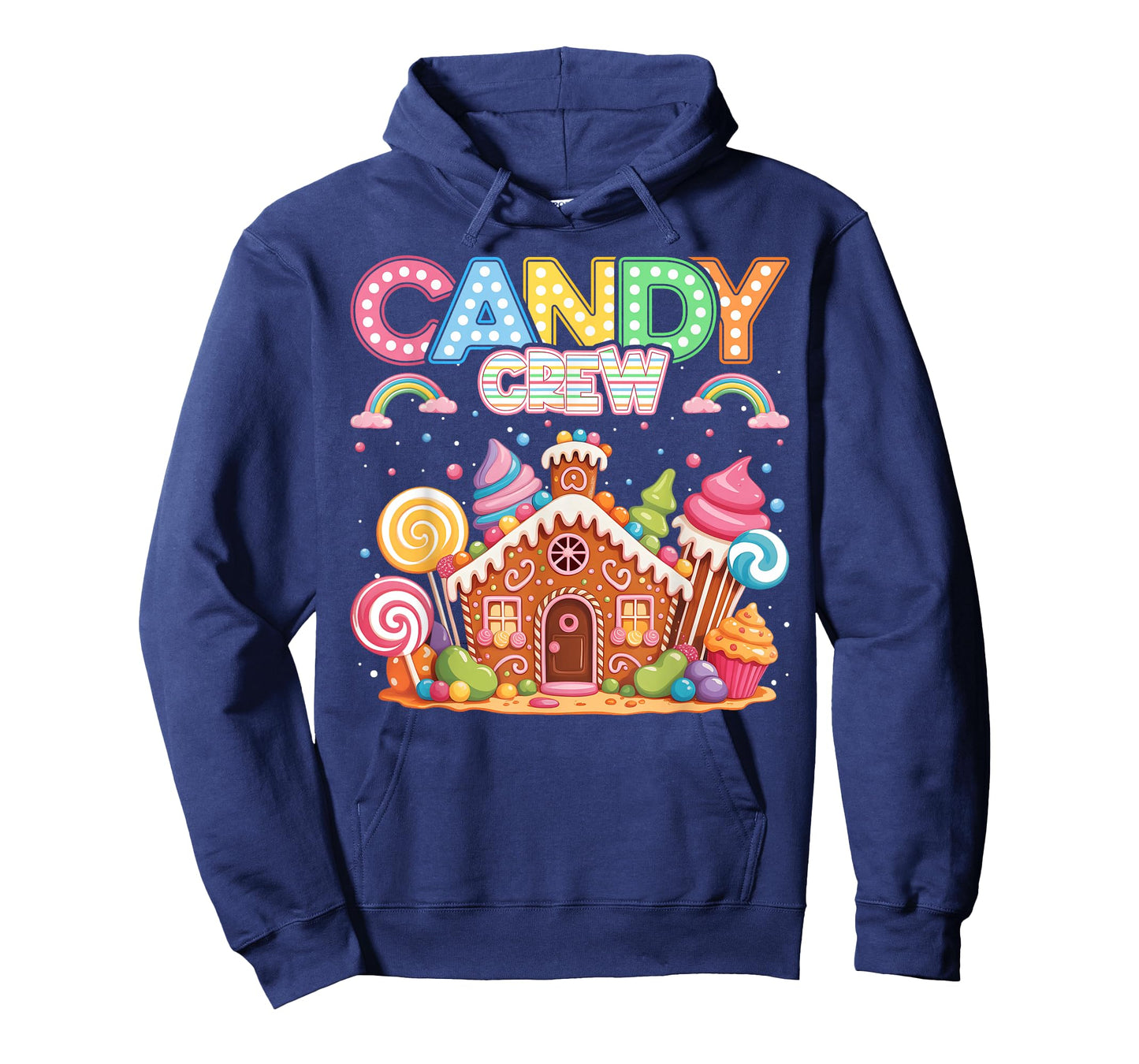 Merry Christmas Candy Crew Squad Matching Xmas Boy Girl Kid T-Shirt