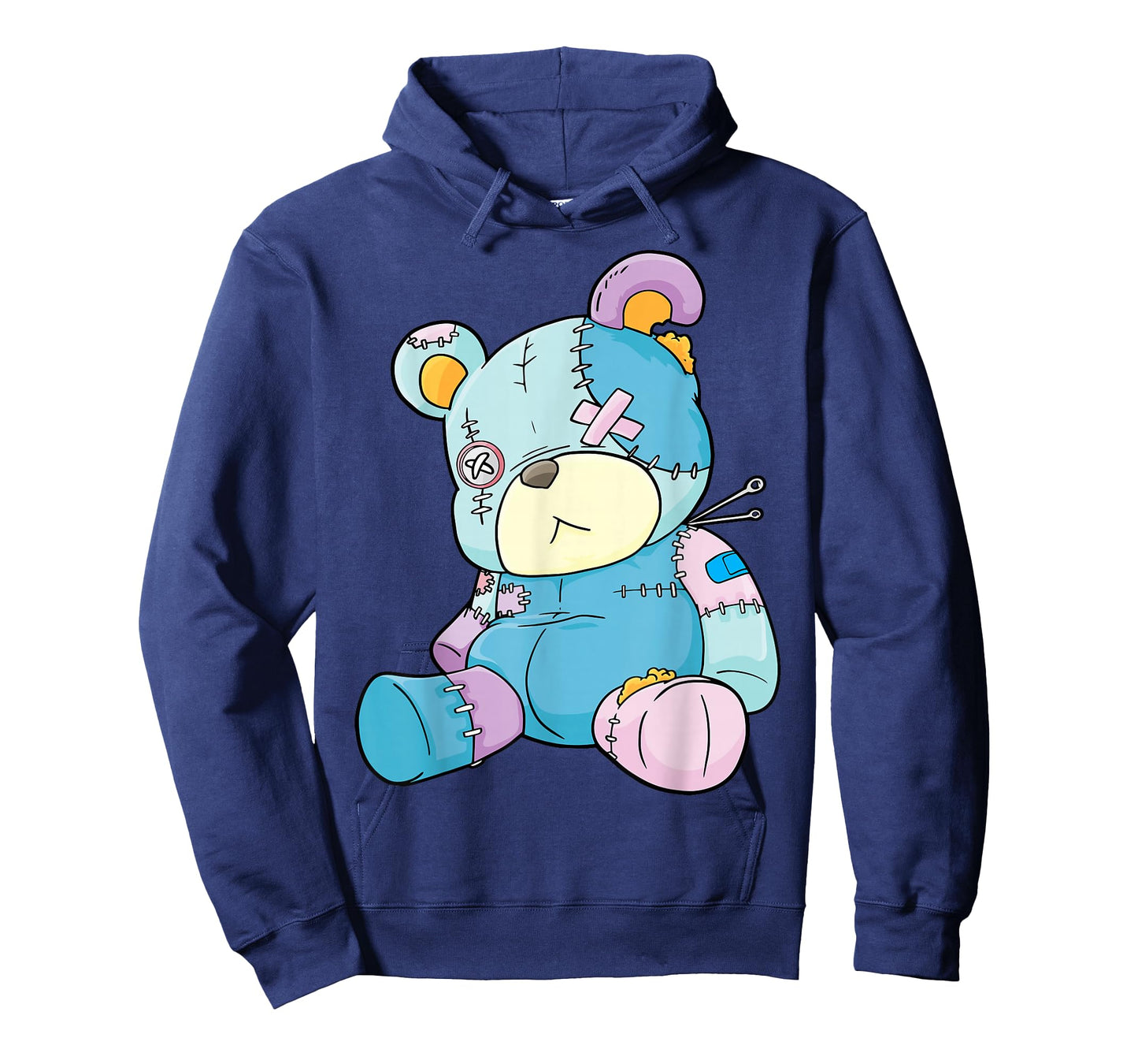 Pastel Gothic Teddy Bear Nu Goth Menhera Kawaii Anime T-Shirt