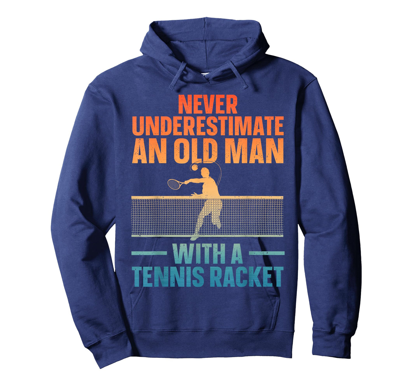 Best Tennis Art For Men Grandpa Tennis Lover Tennis Player T-Shirt
