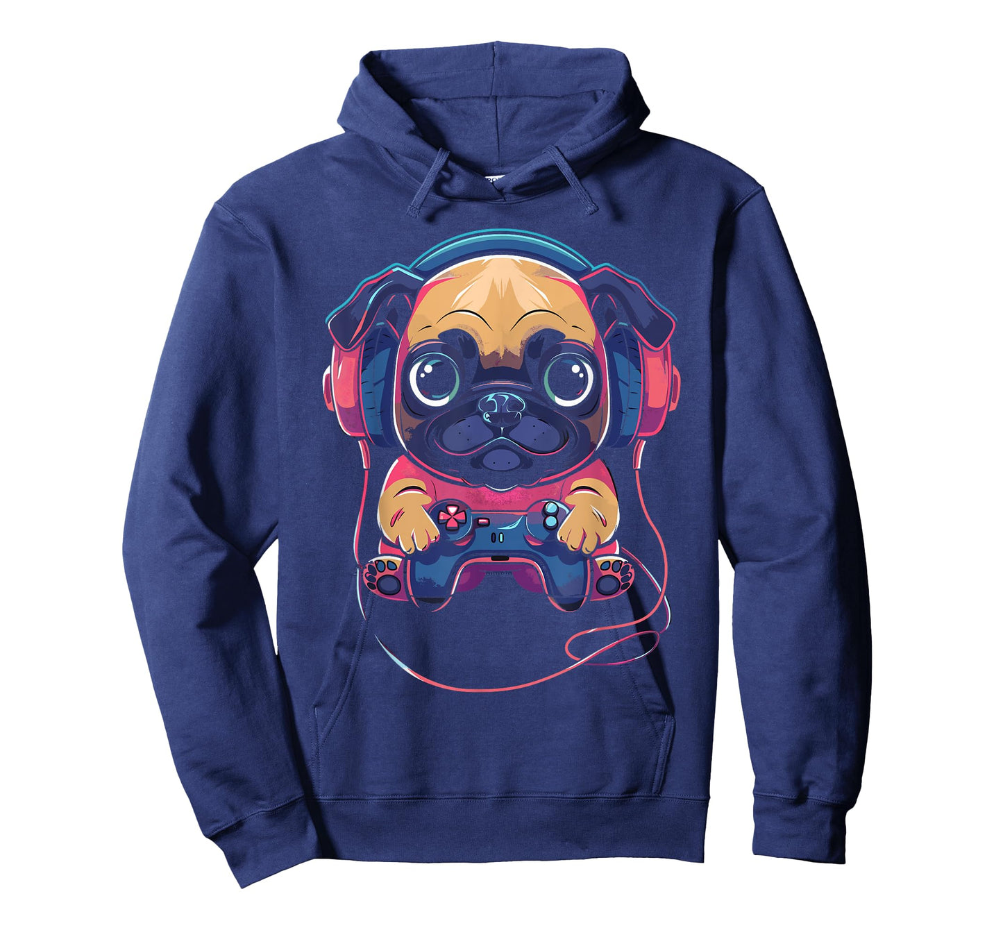 Gamer Pug Gaming Pugs Video Game Dog Lover For Boys Girls T-Shirt