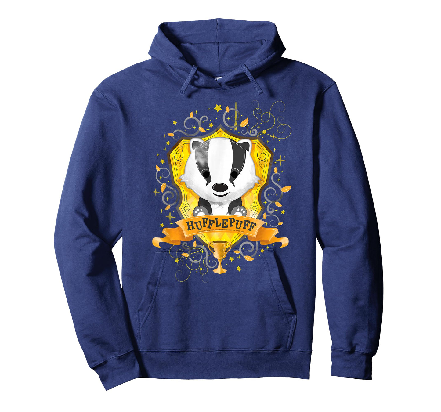 Harry Potter Watercolor Hufflepuff Crest T-Shirt