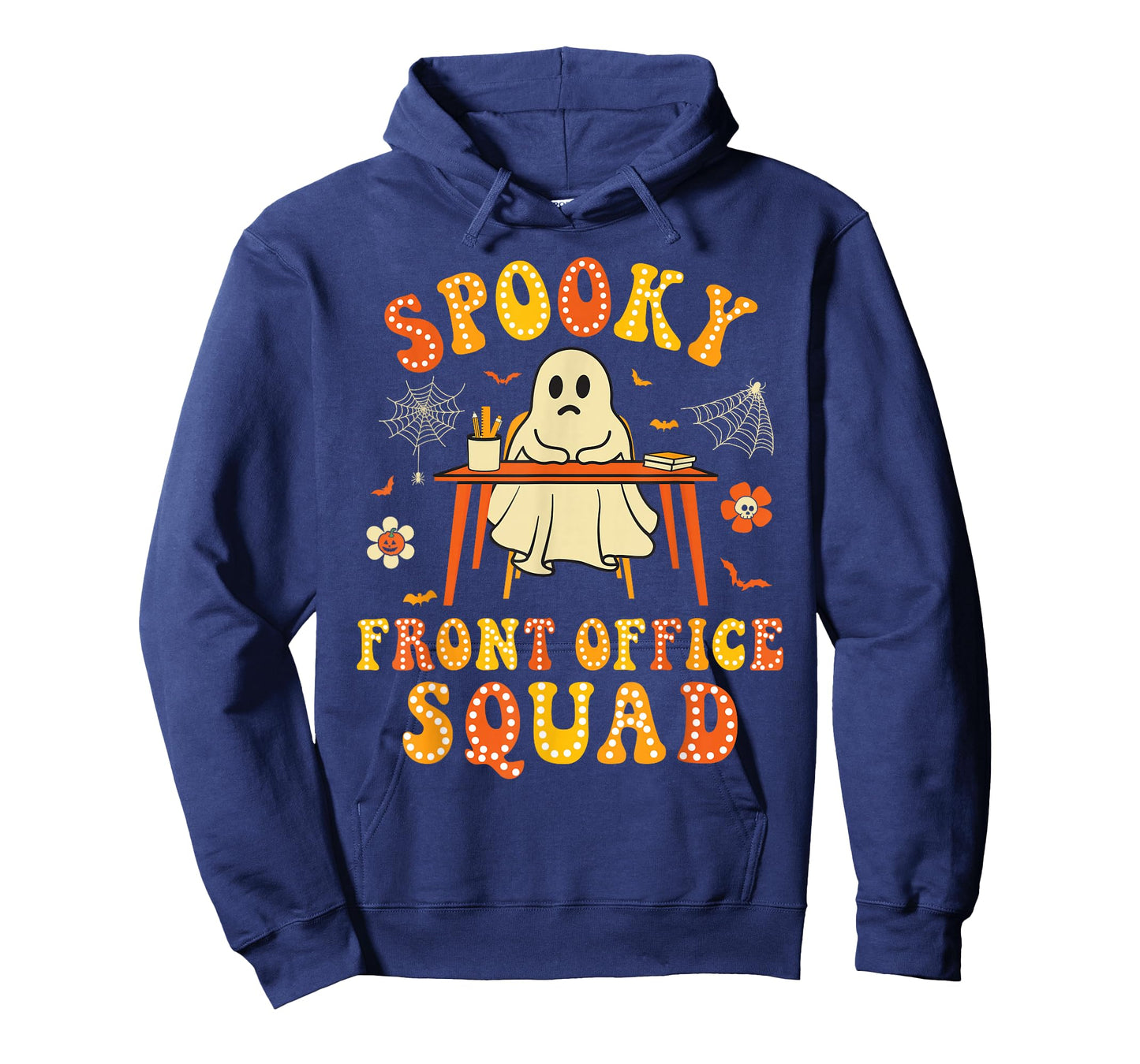 Spooky School Front Office Squad Halloween Ghost Men Women T-Shirt