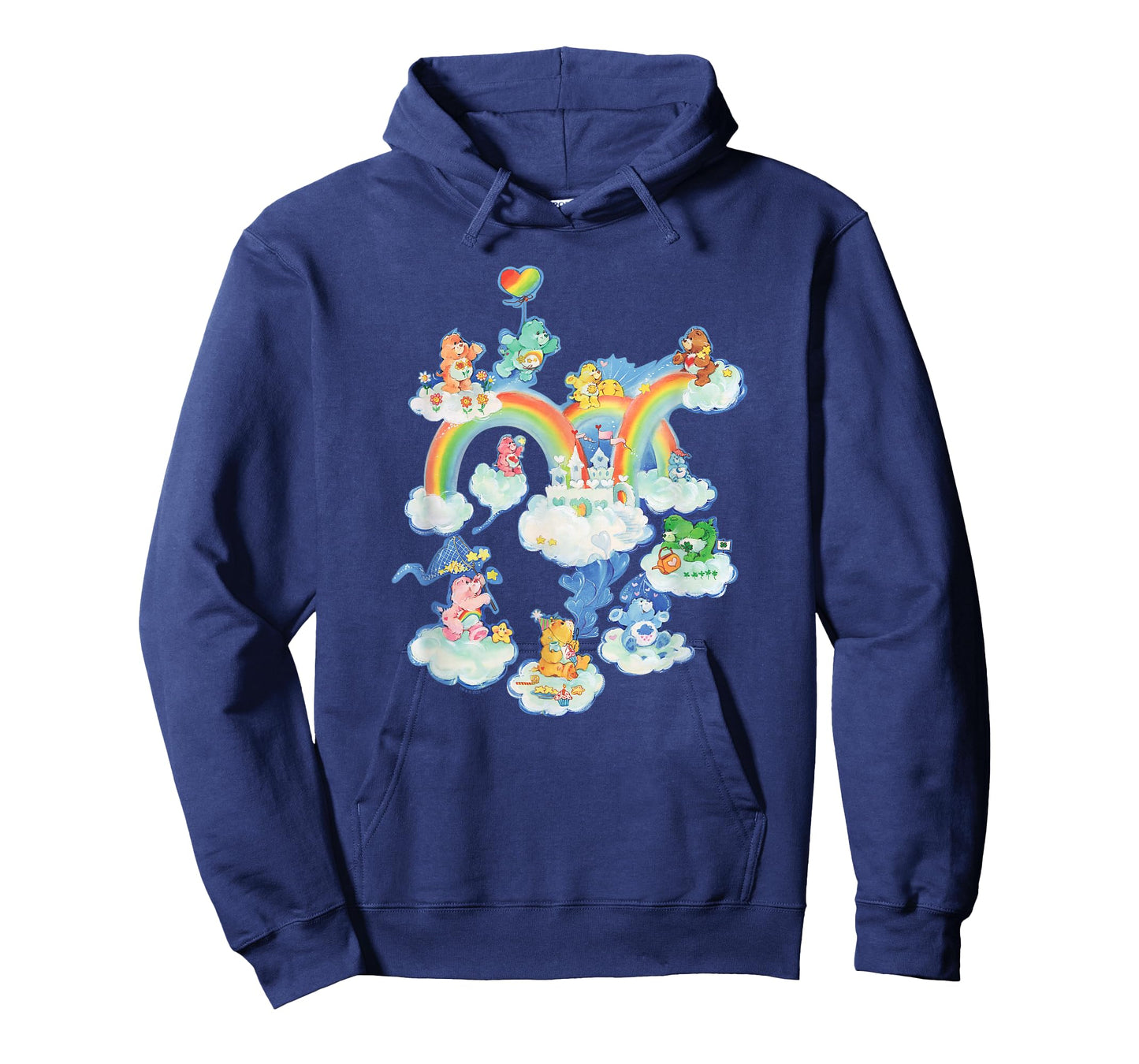 Care Bears Kingdom of Caring Vintage Rainbow City Group Shot T-Shirt