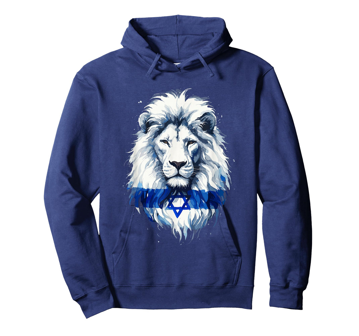 Jewish Israel Flag Lion David Star Yisrael Proud Israelites T-Shirt