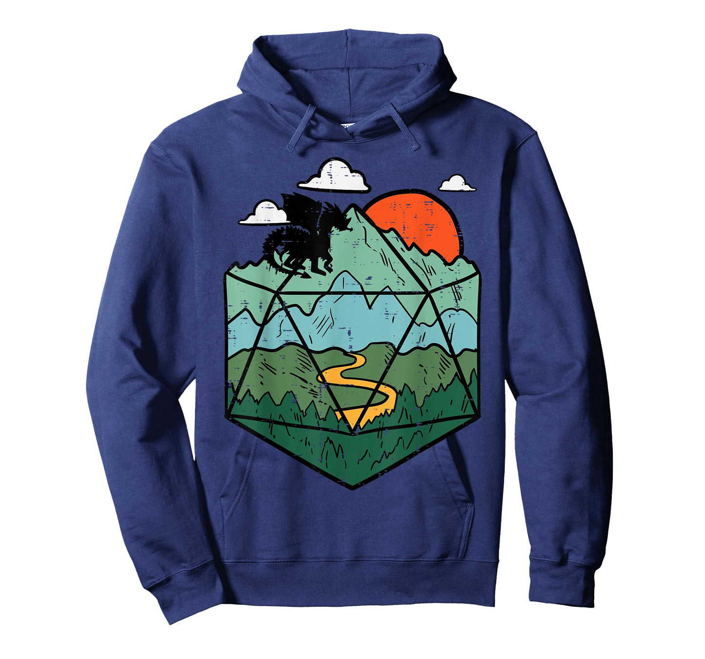 RPG Mountain Gamer Men Boys Kids Youth T-Shirt