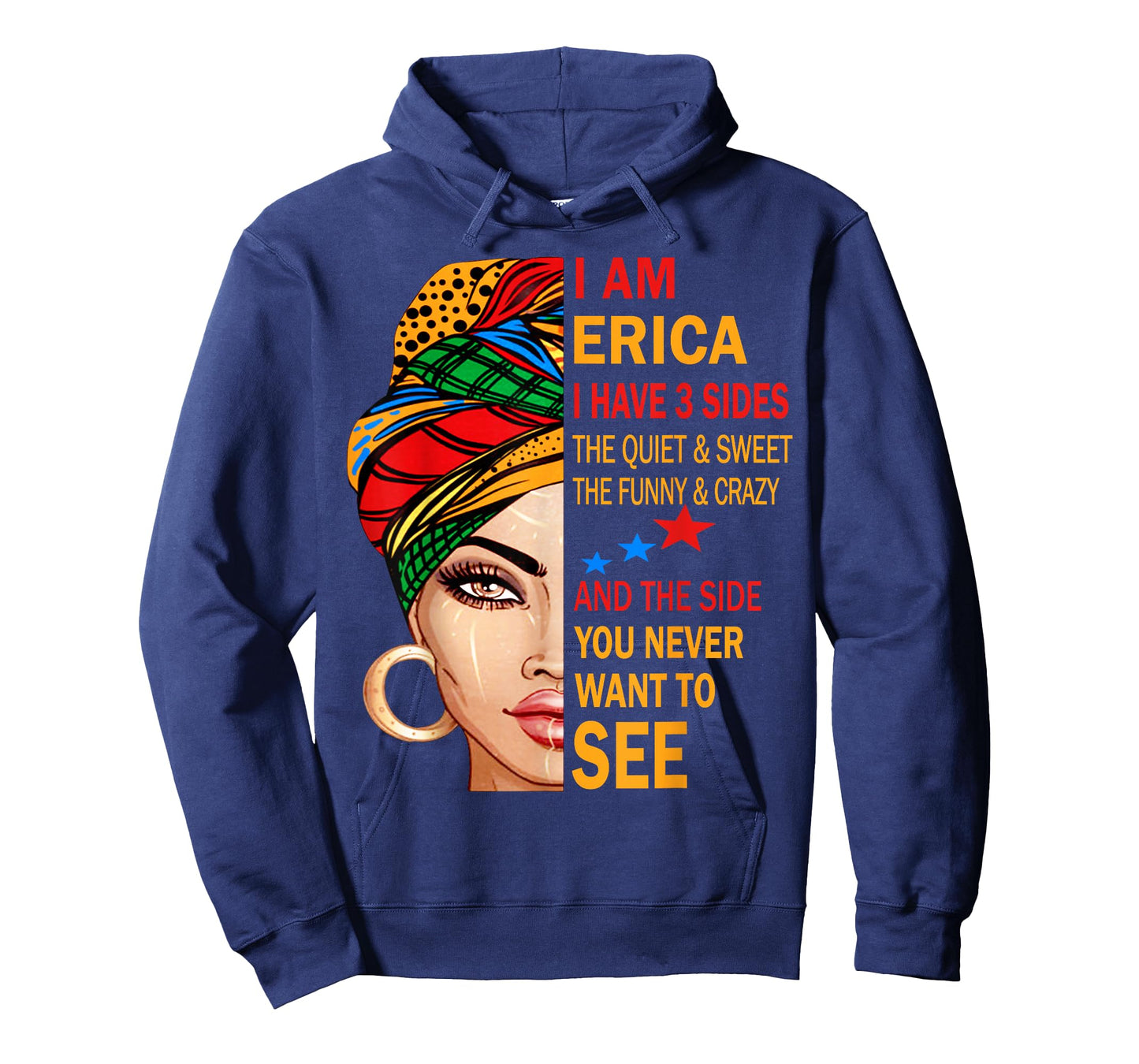 ERICA Name Surname Family Last First Name ERICA T-Shirt