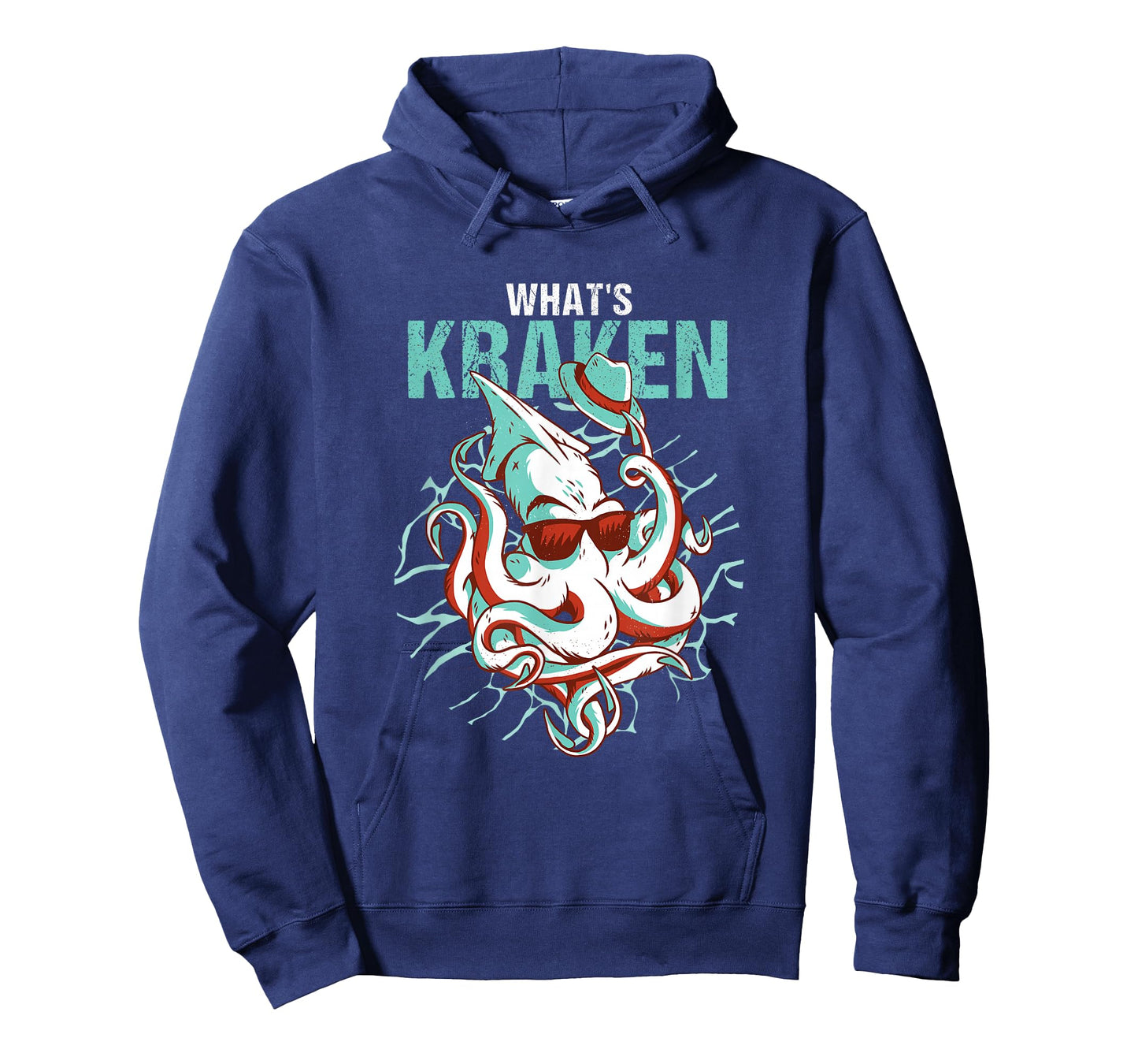 Kraken Ocean Monster Diver Surfer Beach Lover What's Kraken T-Shirt