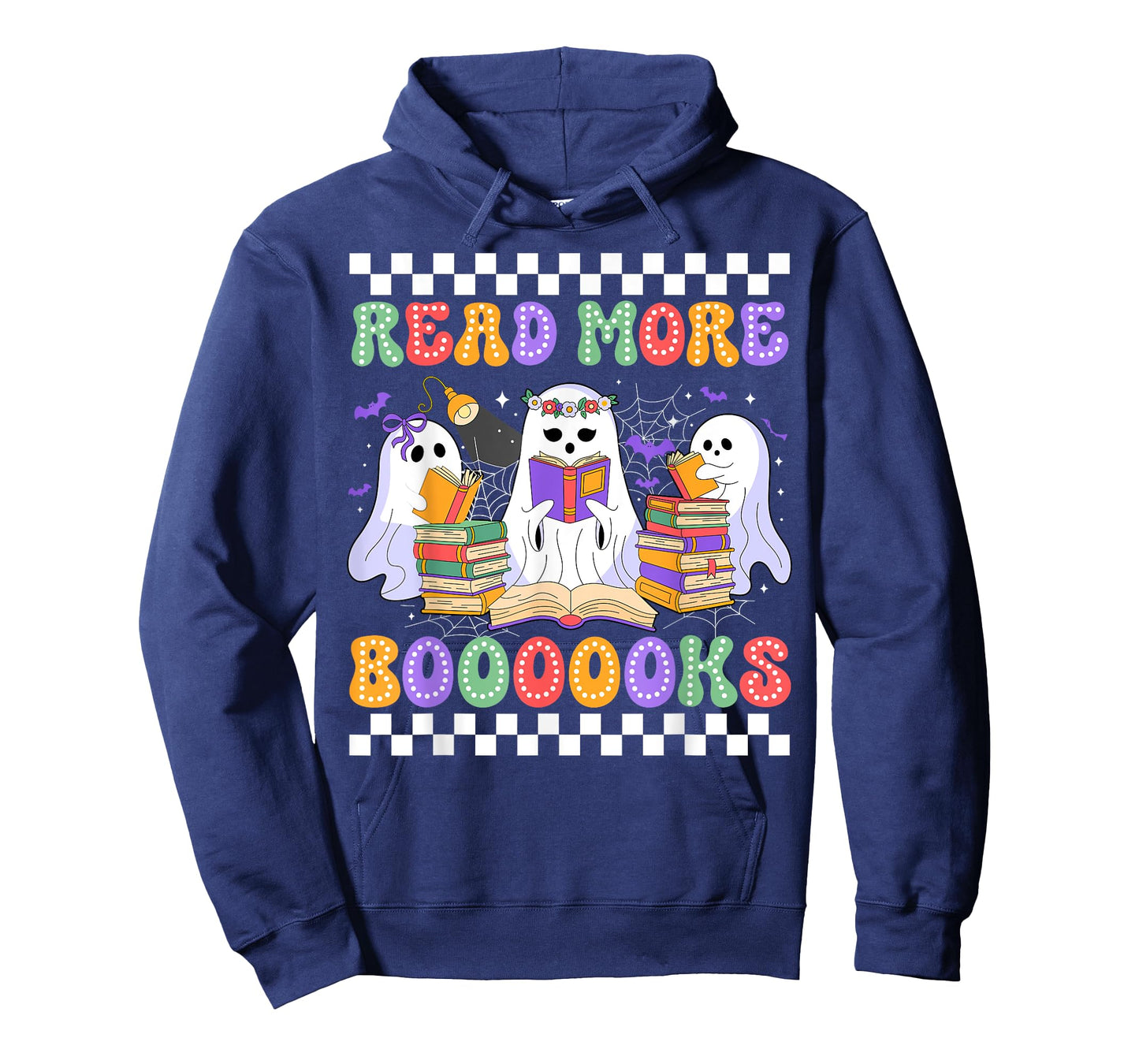 Cute Ghost Book Read More Books Funny Teachers Halloween T-Shirt