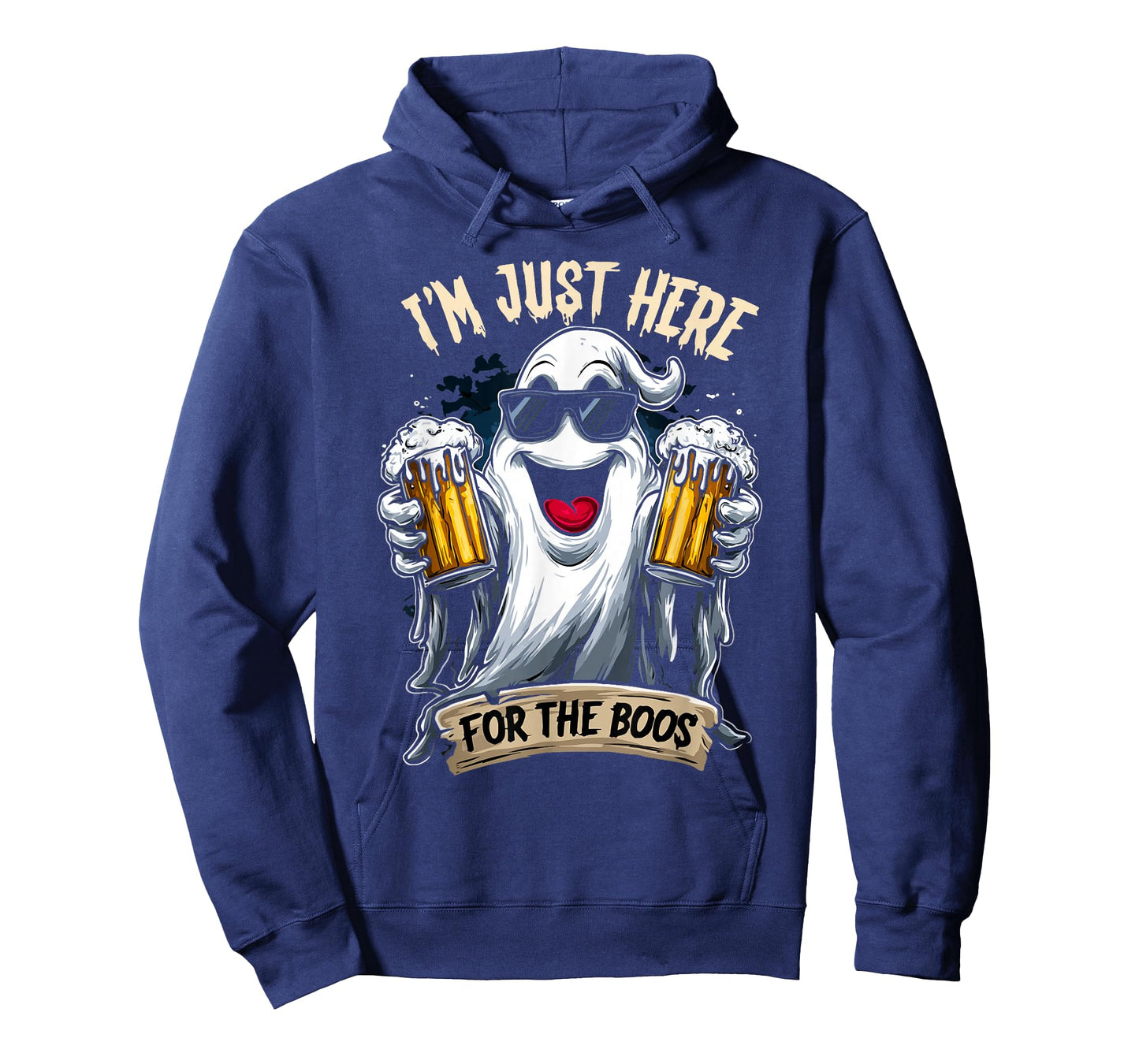 I'm just here for The boos | Funny Halloween Ghost T-Shirt