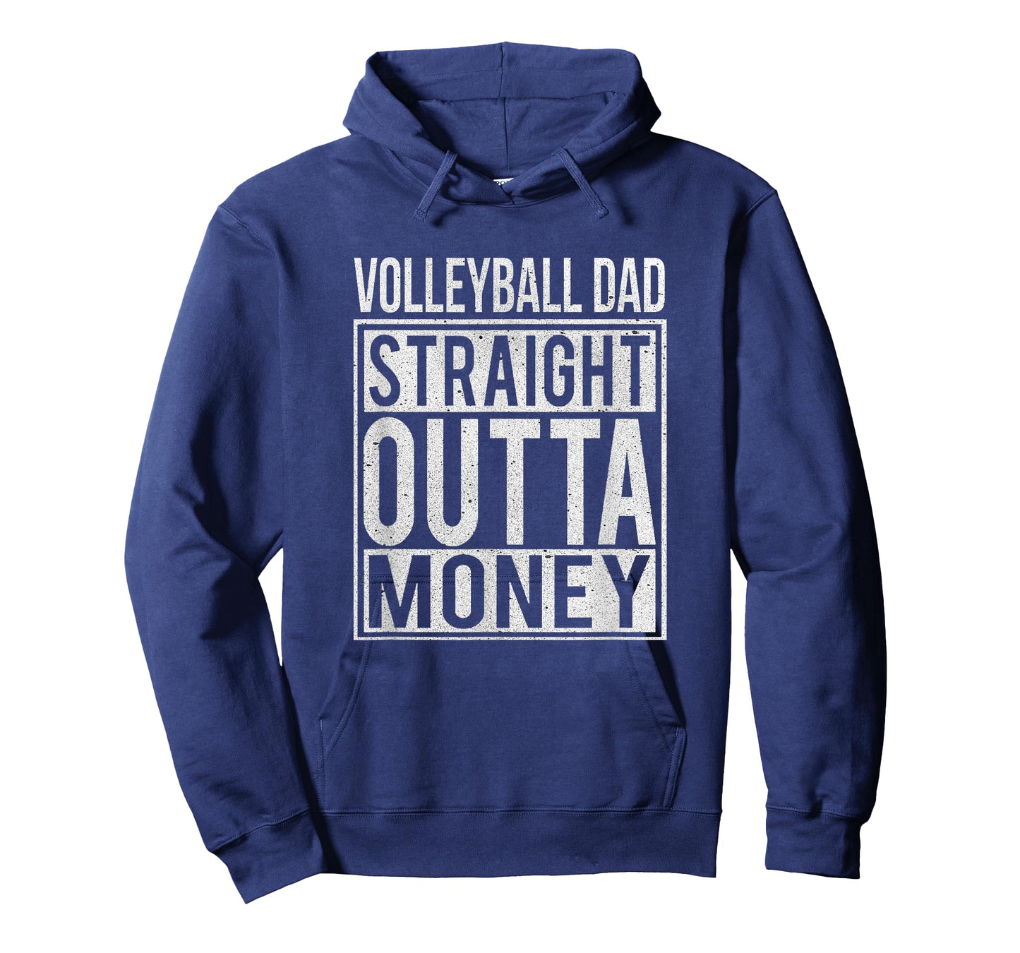 Volleyball Dad Straight Outta Money T-Shirt I Funny Gift T-Shirt