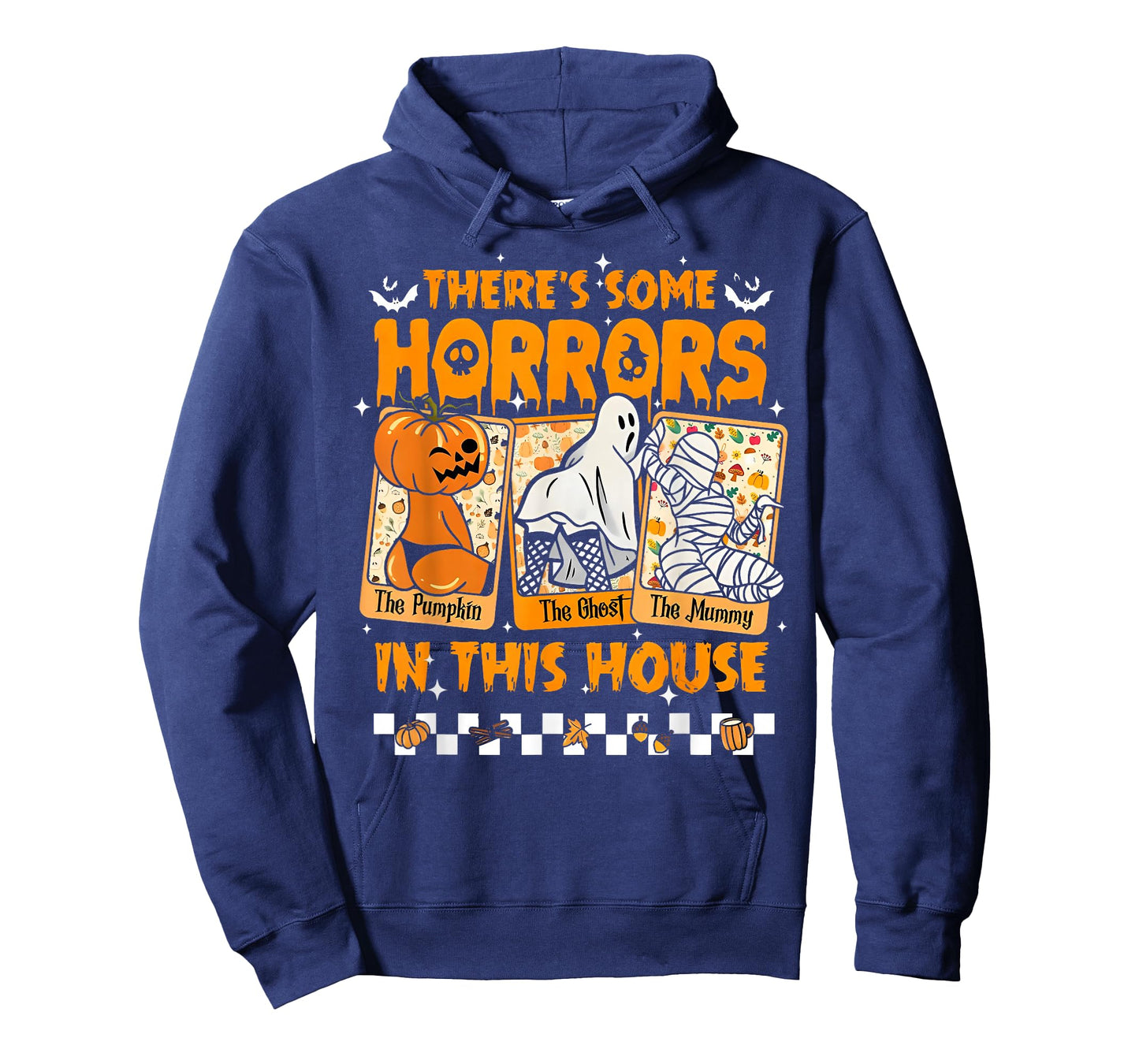 There's Some Horrors in This House Funny Horror Characters T-Shirt