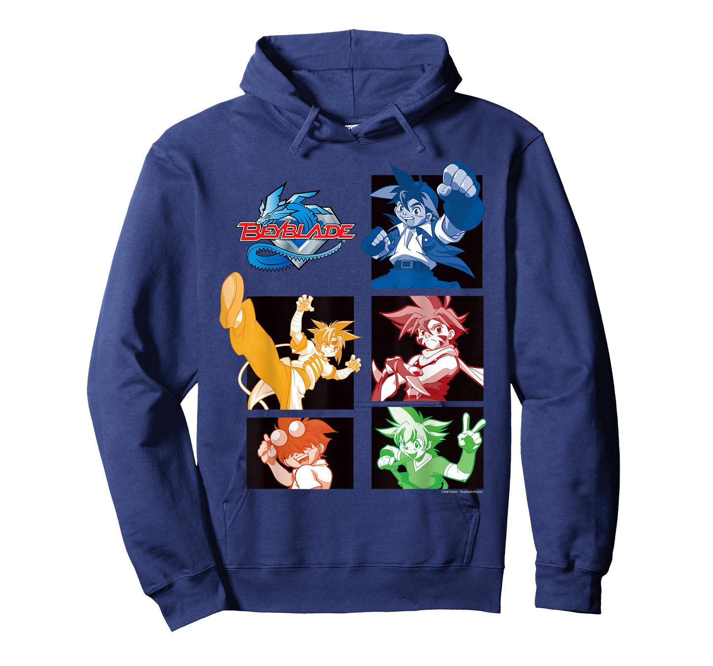 Beyblade GENERATON 1 BLADEBREAKERS Mono Dark T-Shirt
