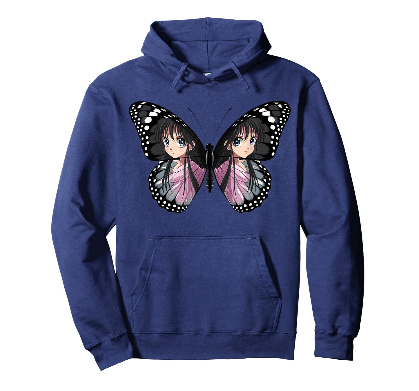 Anime Black Butterfly Otaku Kawaii Women Girls Kids T-Shirt