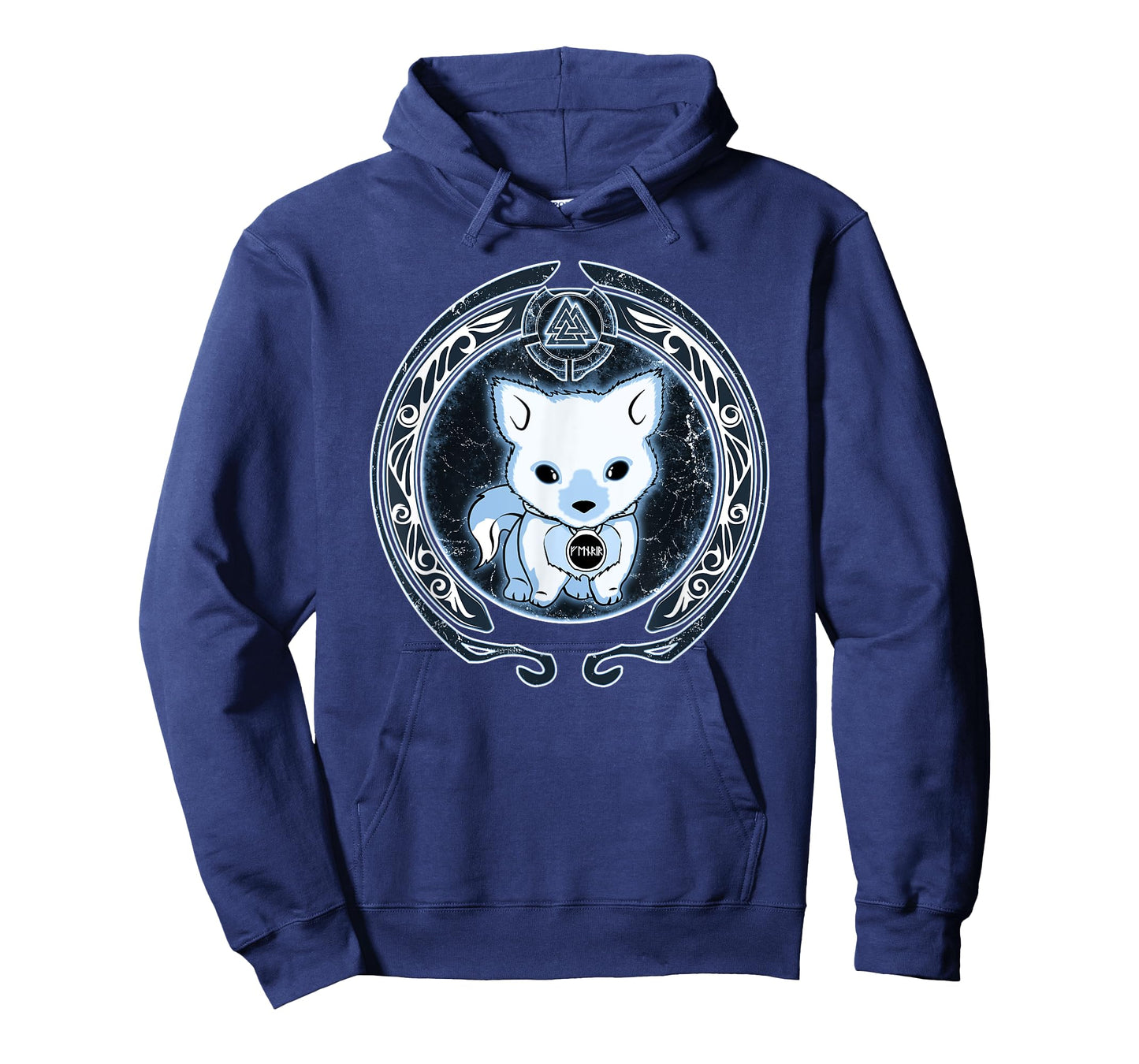 Viking Fenrir Fenris Wolf Pup Valknut Symbol T-Shirt