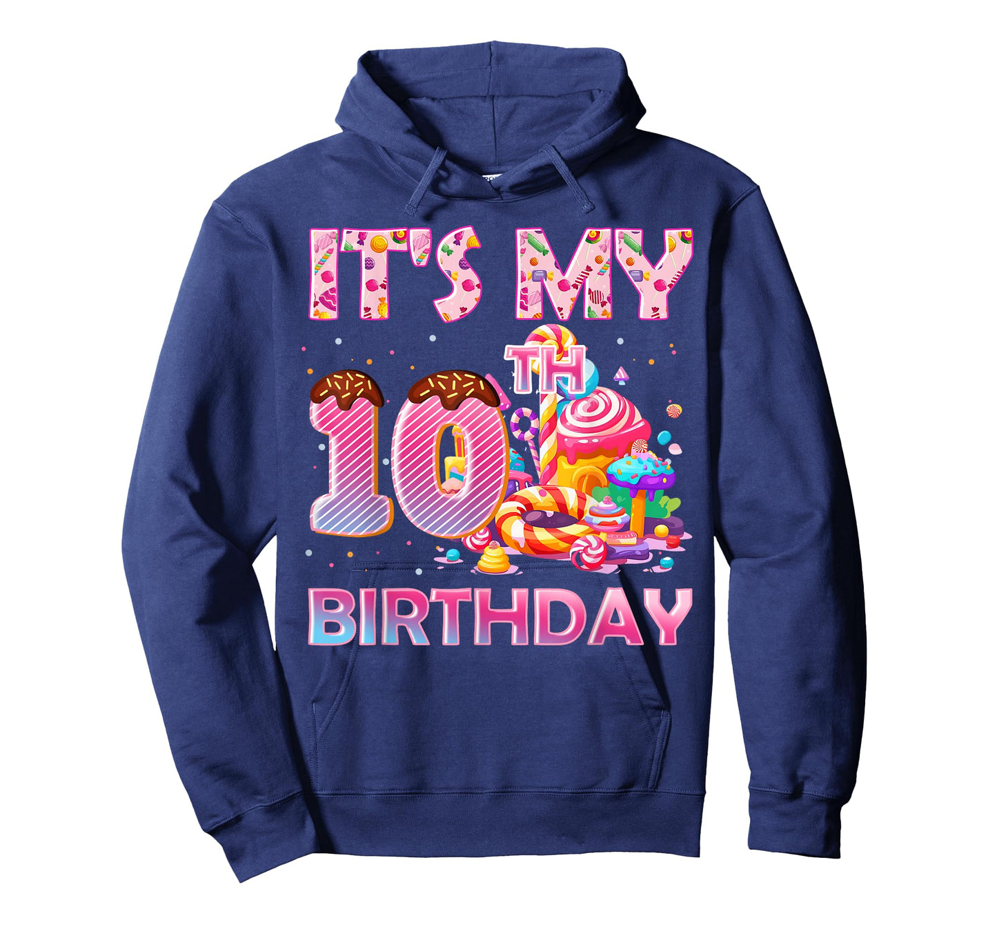 It’s My 10th Birthday Sweet Candy 10 Years Old T-Shirt