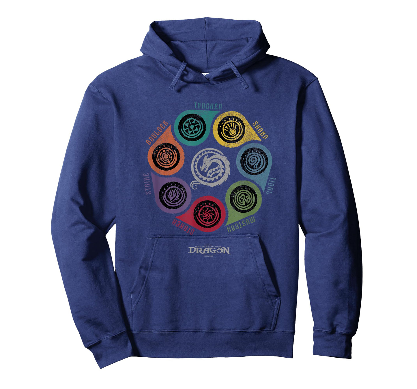 DreamWorks Dragons Dragon Class Color Wheel T-Shirt