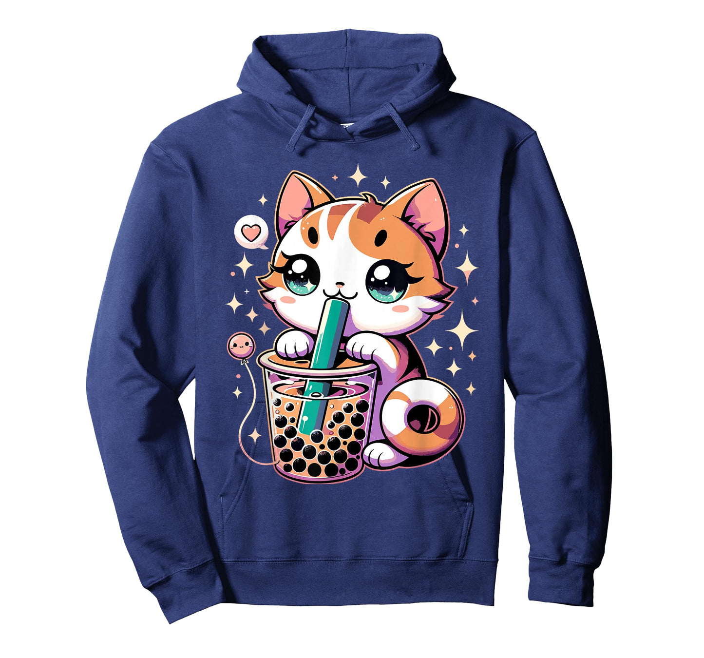 Cat Boba Japanese Kawaii Anime Kitty Bubble Tea Neko Teen T-Shirt