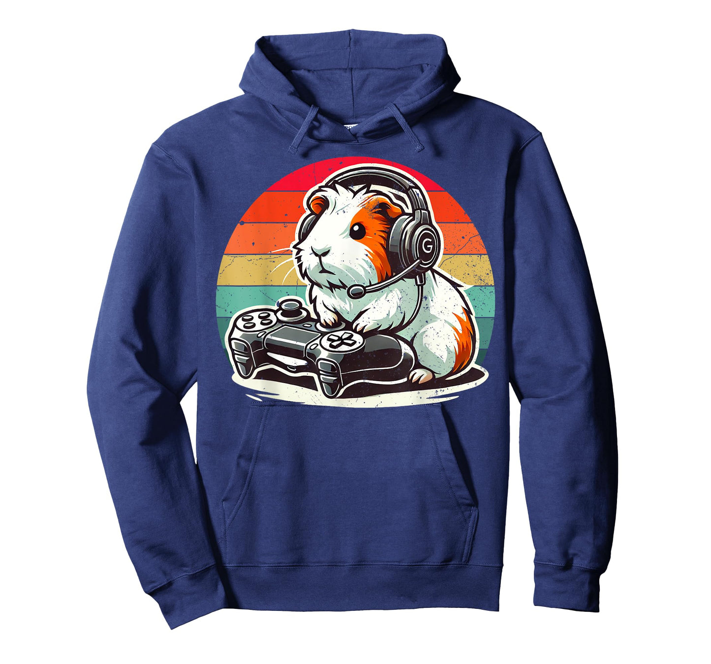 Guinea Pig Gamer Retro Video Gaming Cavy Men Boys Kids Youth T-Shirt