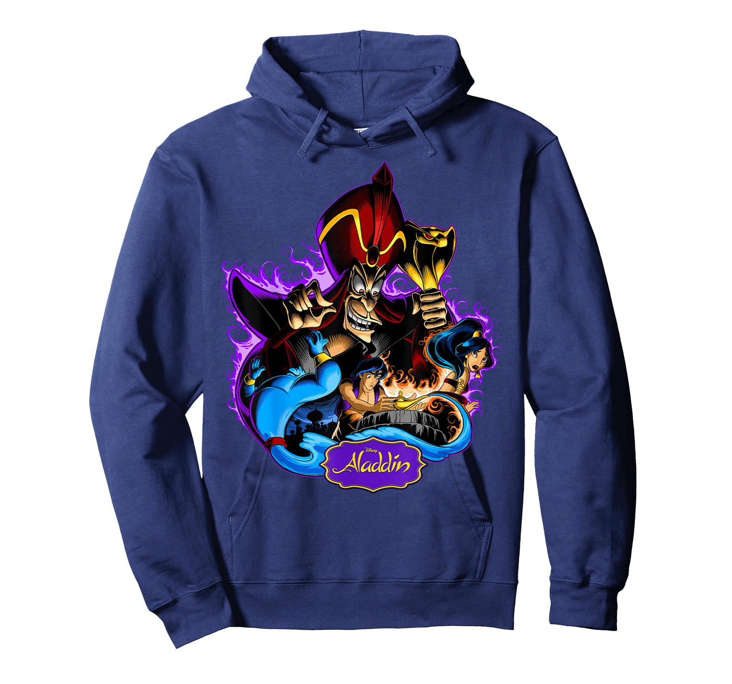 Disney Aladdin Jafar Genie Jasmine Art Graphic T-Shirt T-Shirt