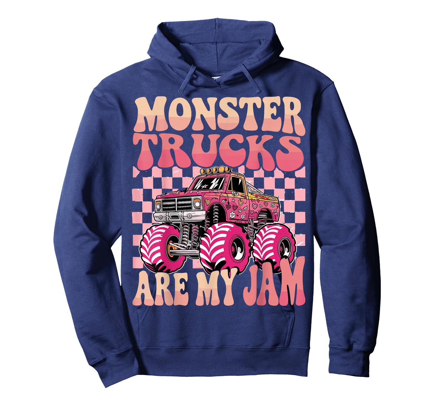 Monster Trucks Are My Jam Colorful Monster Truck T-Shirt