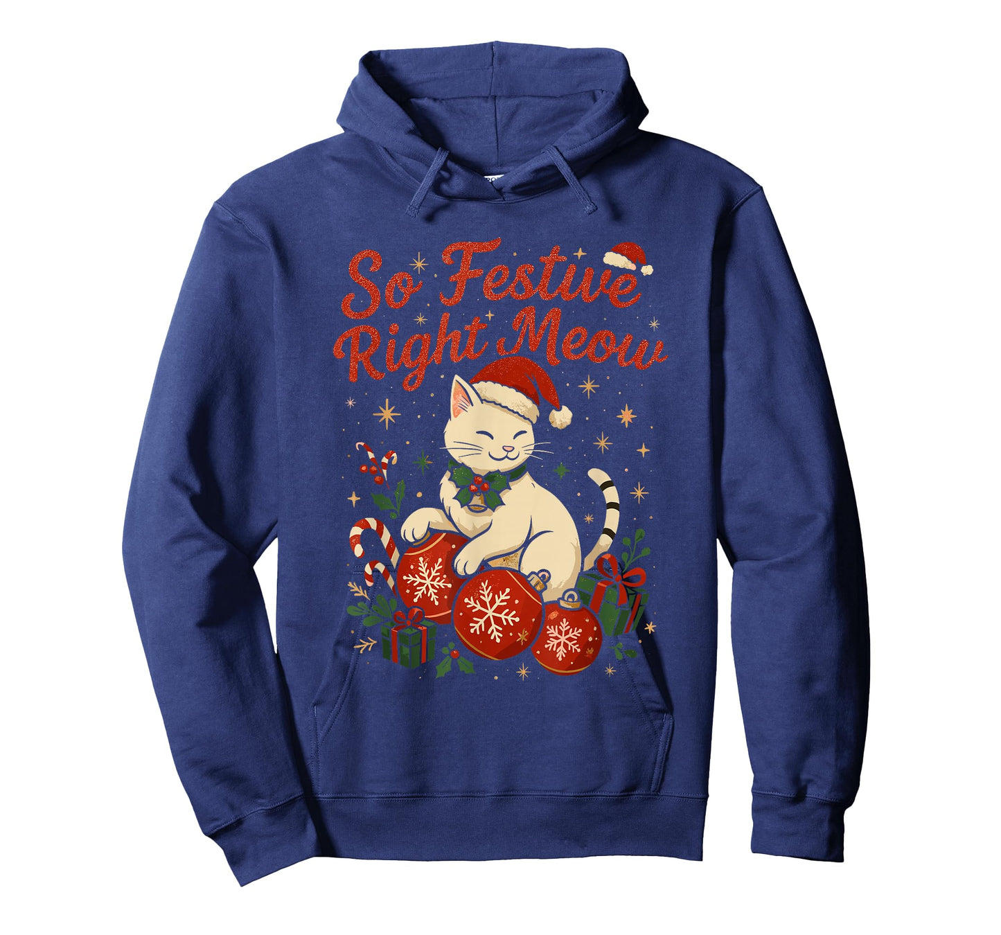 Funny Christmas Cat T-Shirt