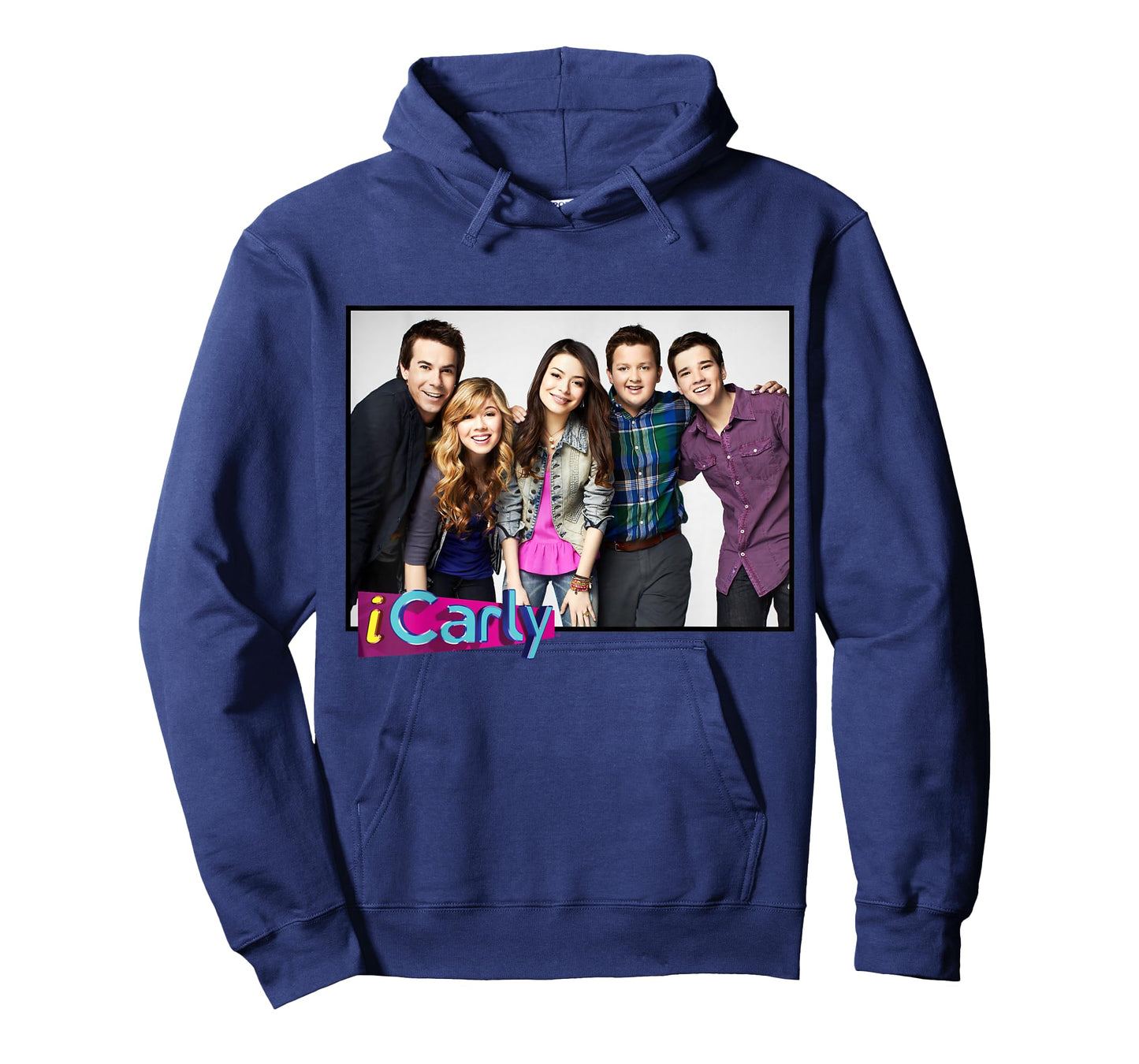 iCarly Cast Group Carly, Sam, Freddie, and Spencer T-Shirt