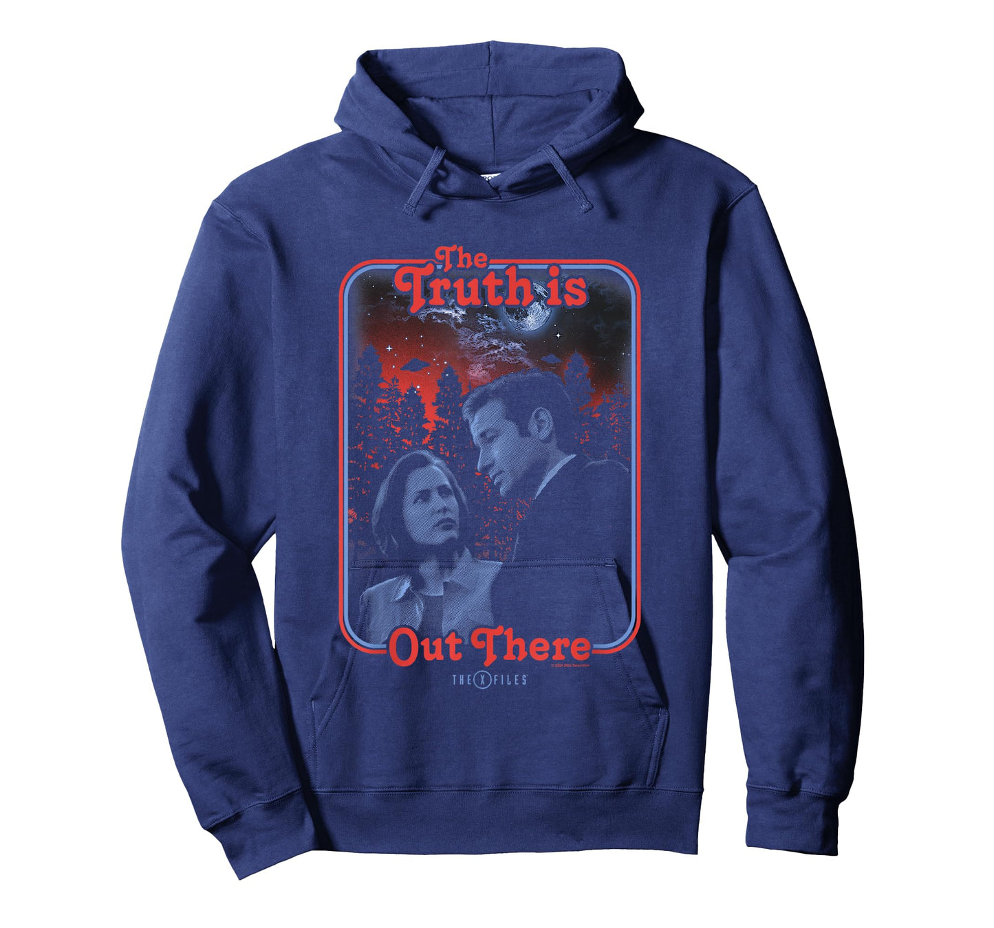 X-Files The Truth Is Out There Iconic Retro Comic Cover Logo T-Shirt