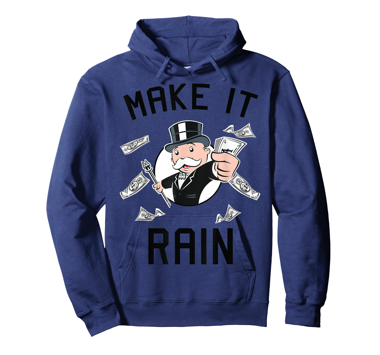 Monopoly Man Make It Rain Vintage Logo T-Shirt