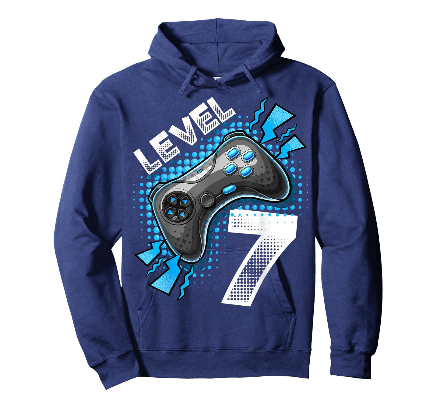 Level 7 Video Game Controller 7th Birthday Gamer Gift Boys T-Shirt