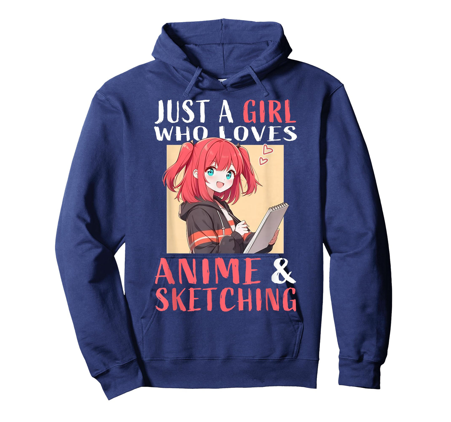 Anime and Sketching for Girls Teens Manga Kawaii Japan T-Shirt