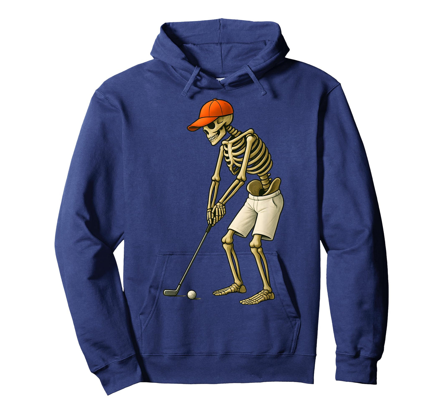 Halloween Skeleton Golf Costume Funny Men Boys Kids T-Shirt