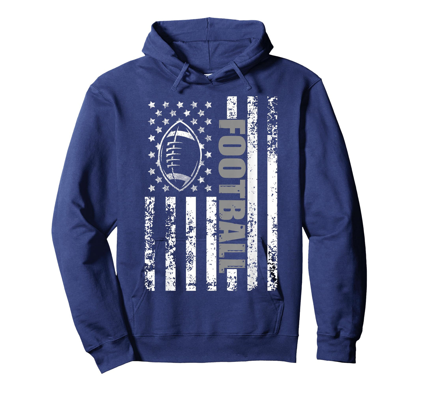 American Flag football Patriotic football T-Shirt