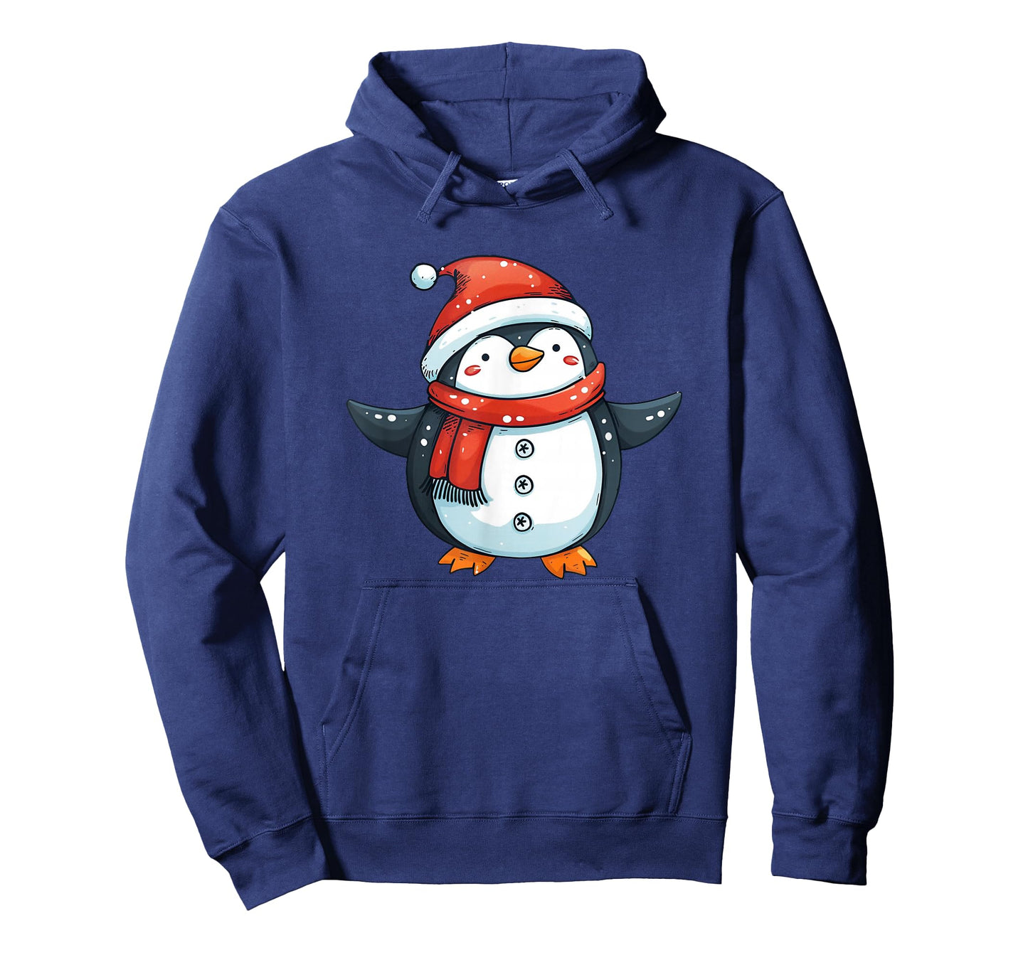Snowman Penguin - Penguin Christmas T-Shirt