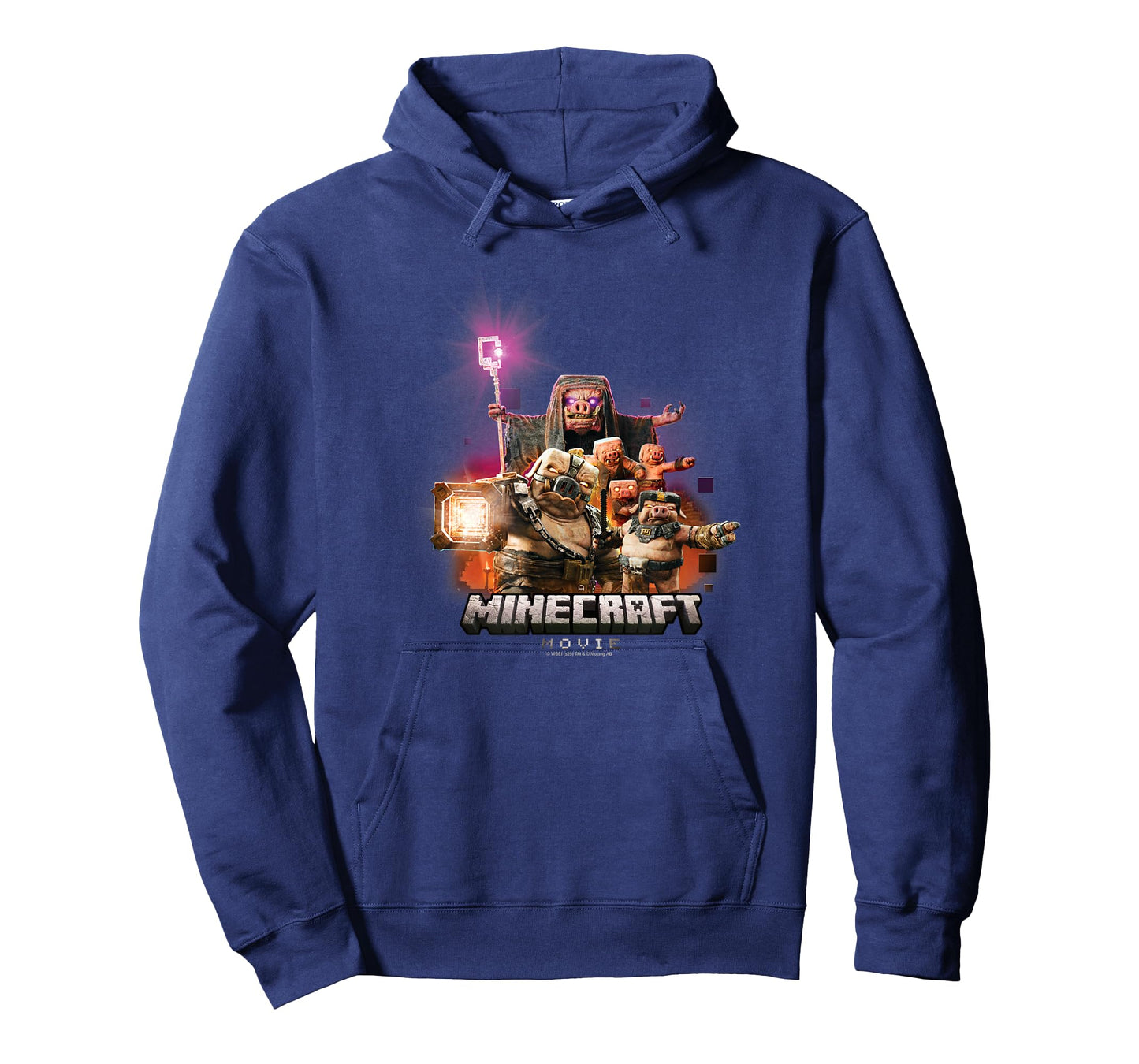 A Minecraft Movie Piglins Attack Nether Villain Mobs T-Shirt
