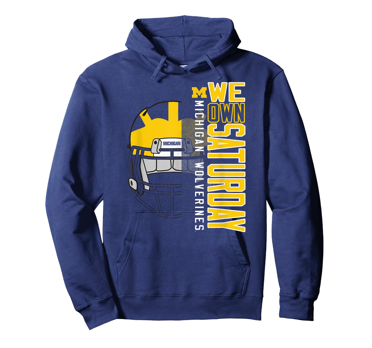 Michigan Wolverines Football Saturdays Navy T-Shirt