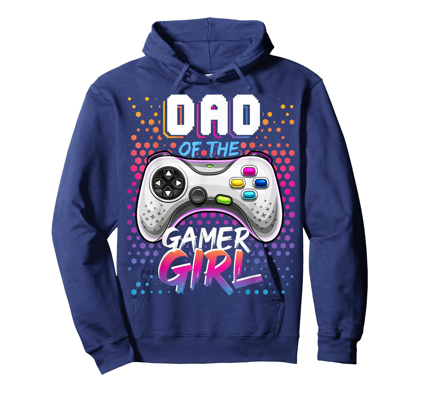 Dad of the Gamer Girl Matching Video Game Birthday Gift T-Shirt
