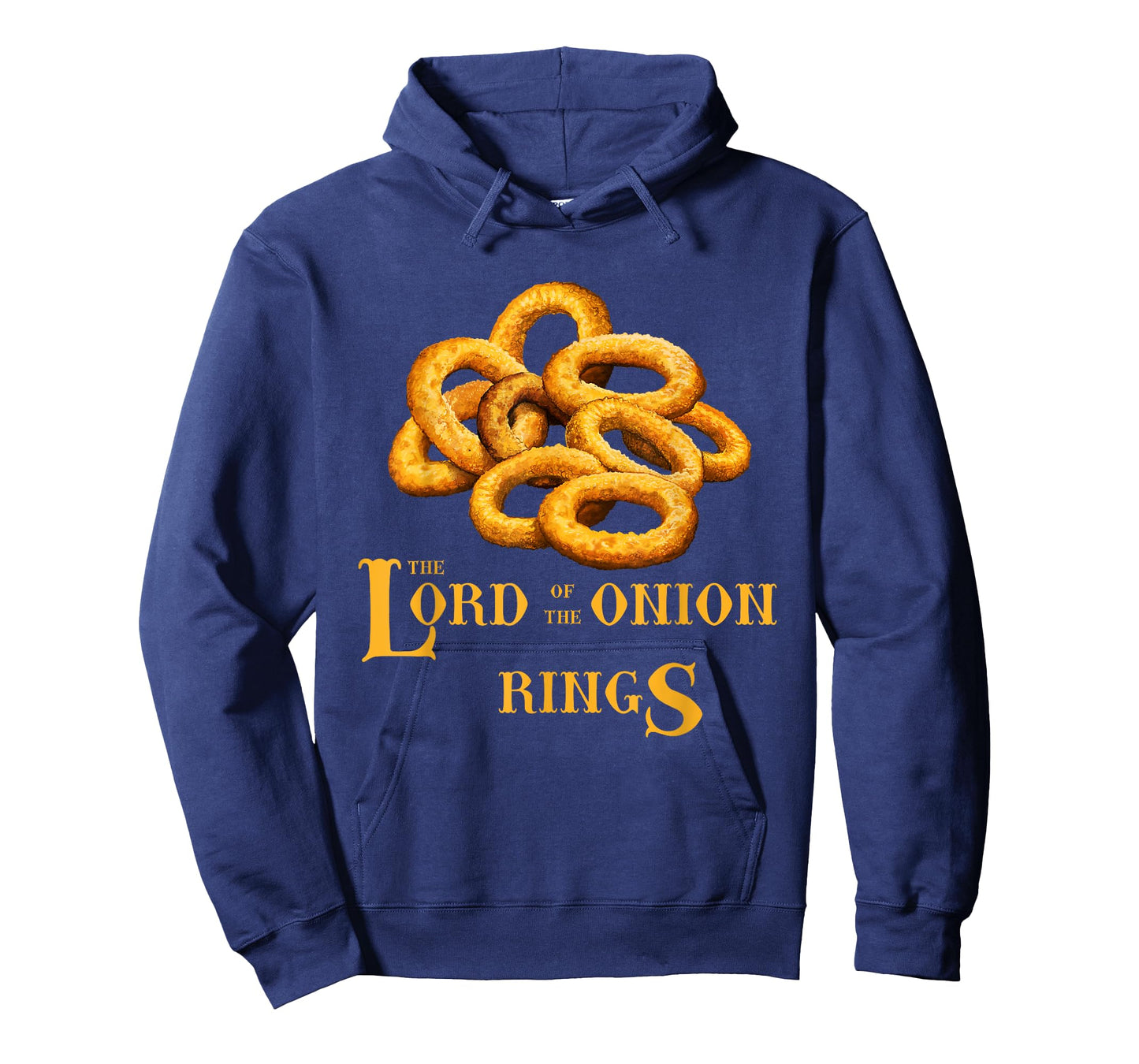 Lord Of Onion Rings Funny Foodie Movie T-Shirt