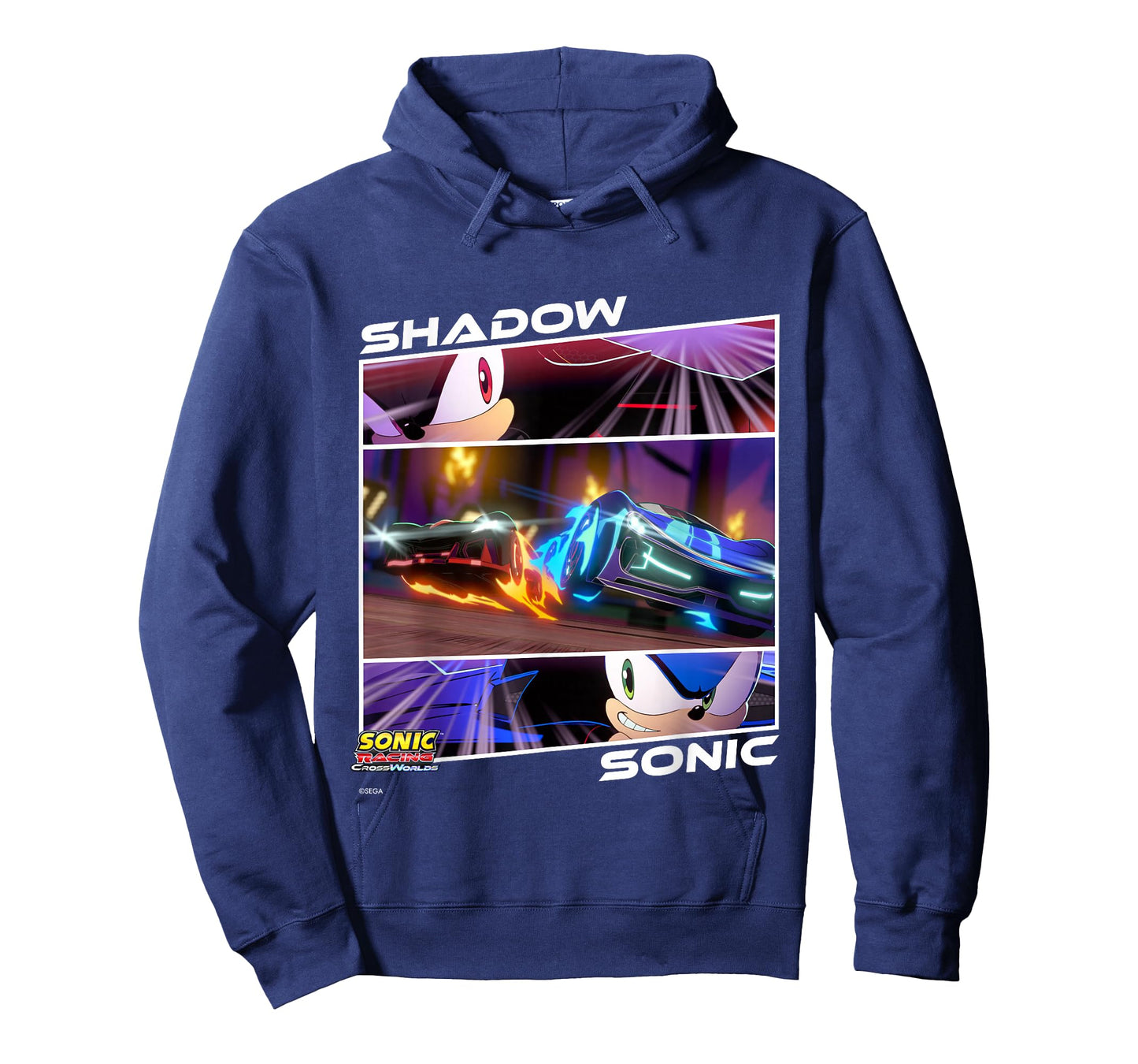 Sonic Racing CrossWorlds - Shadow Vs. Sonic, Head-to-Head T-Shirt
