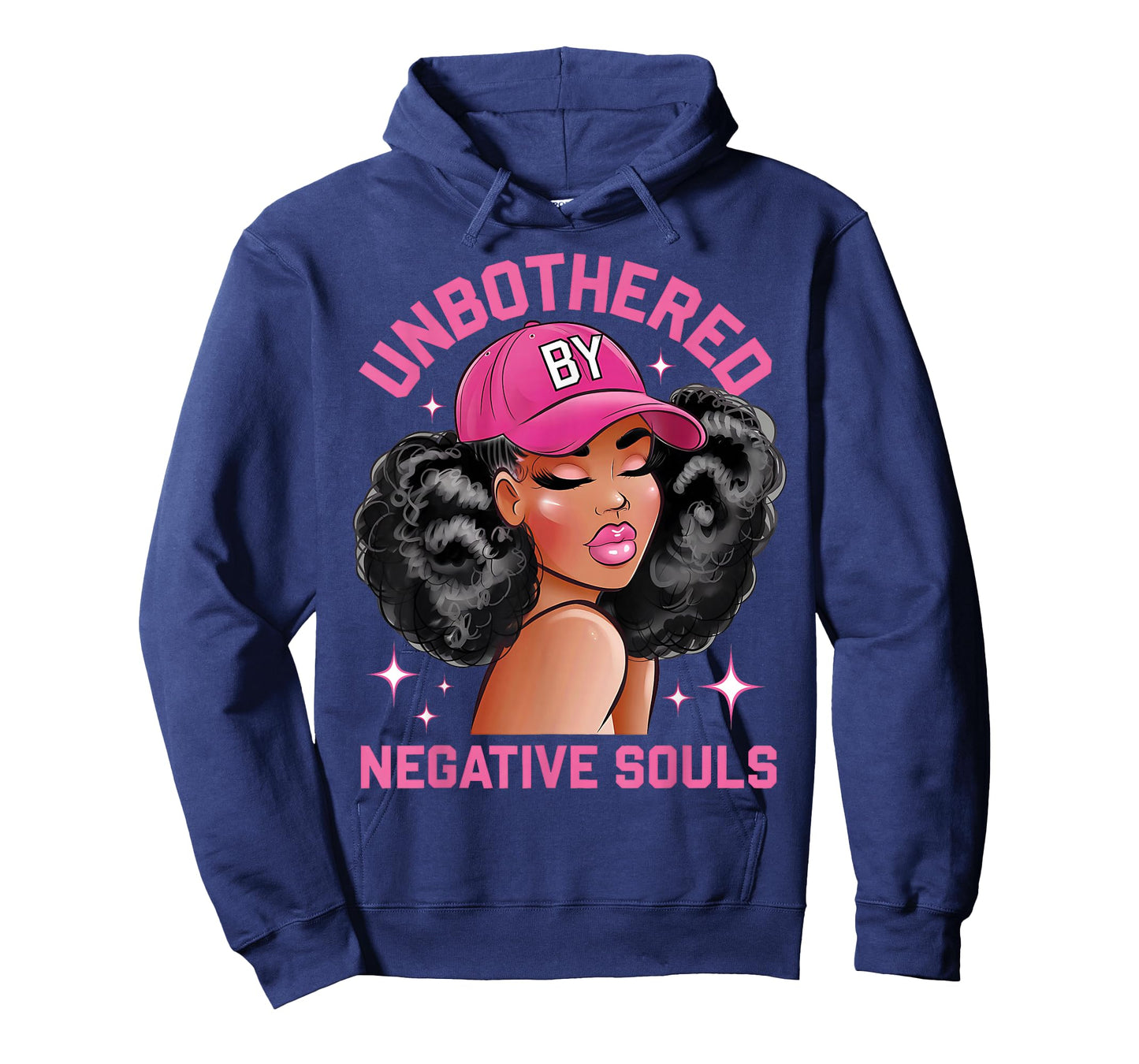 Unbothered By Negative Souls Juneteenth Black Women Freedom T-Shirt