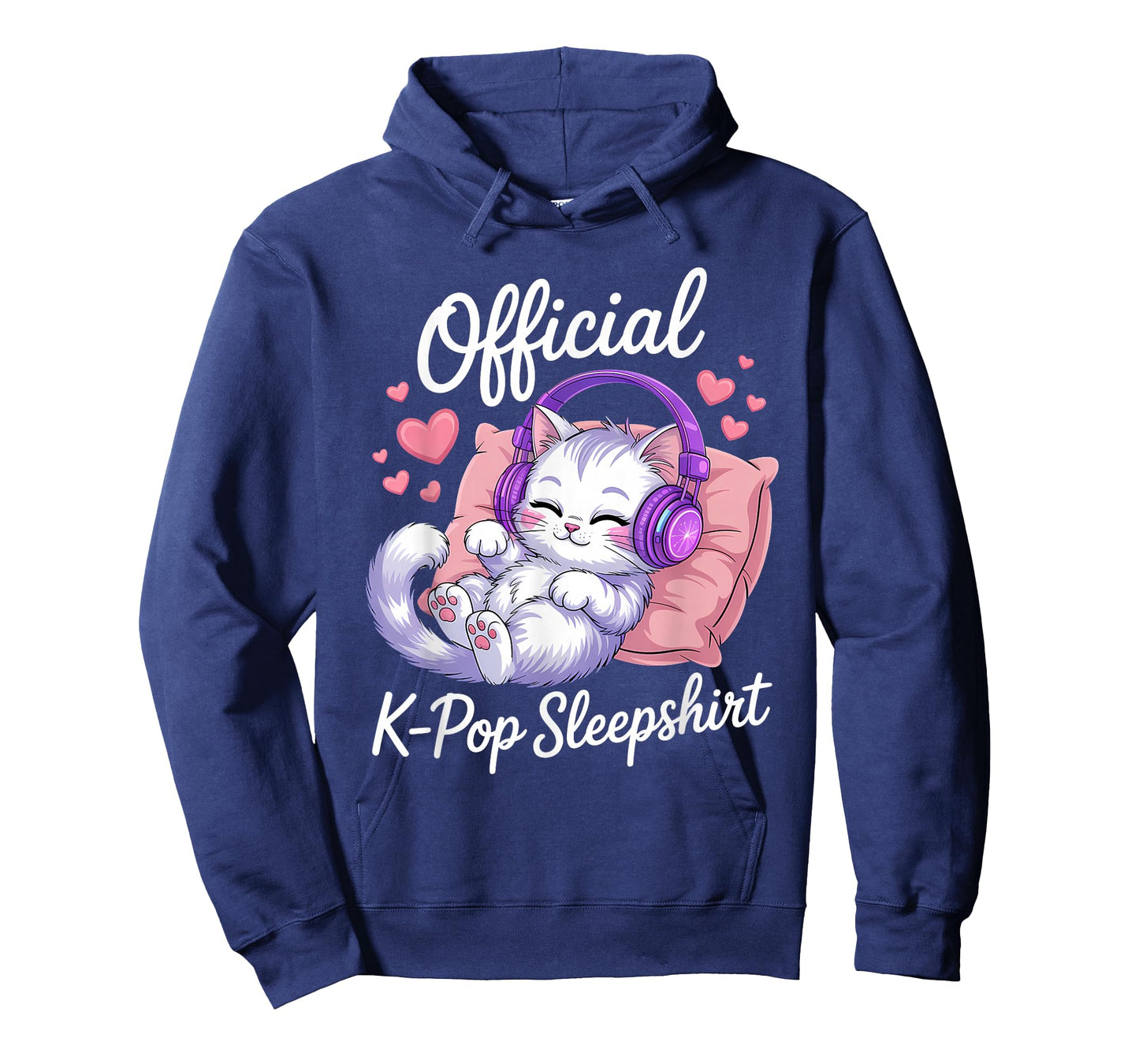 K-Pop Cat Official K-Pop Sleep T-Shirt