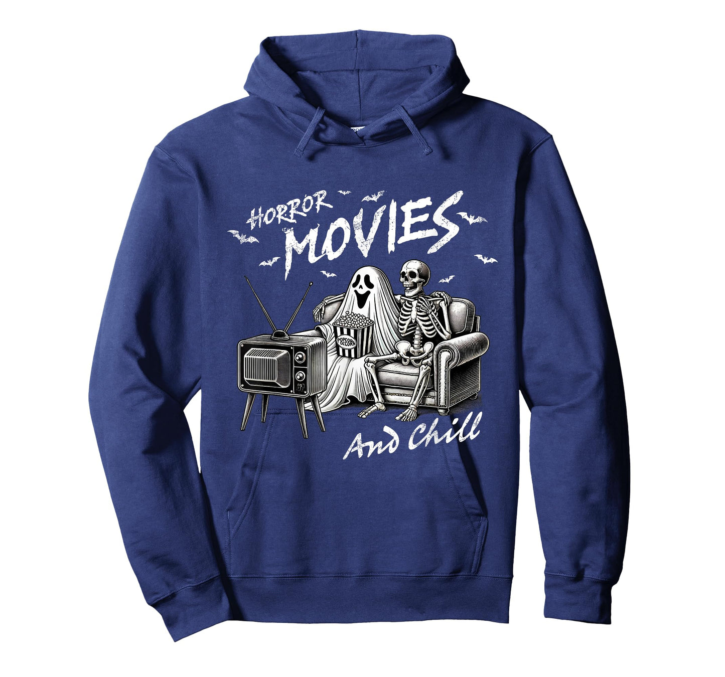 Funny Horror Movies And Chill Halloween T-Shirt