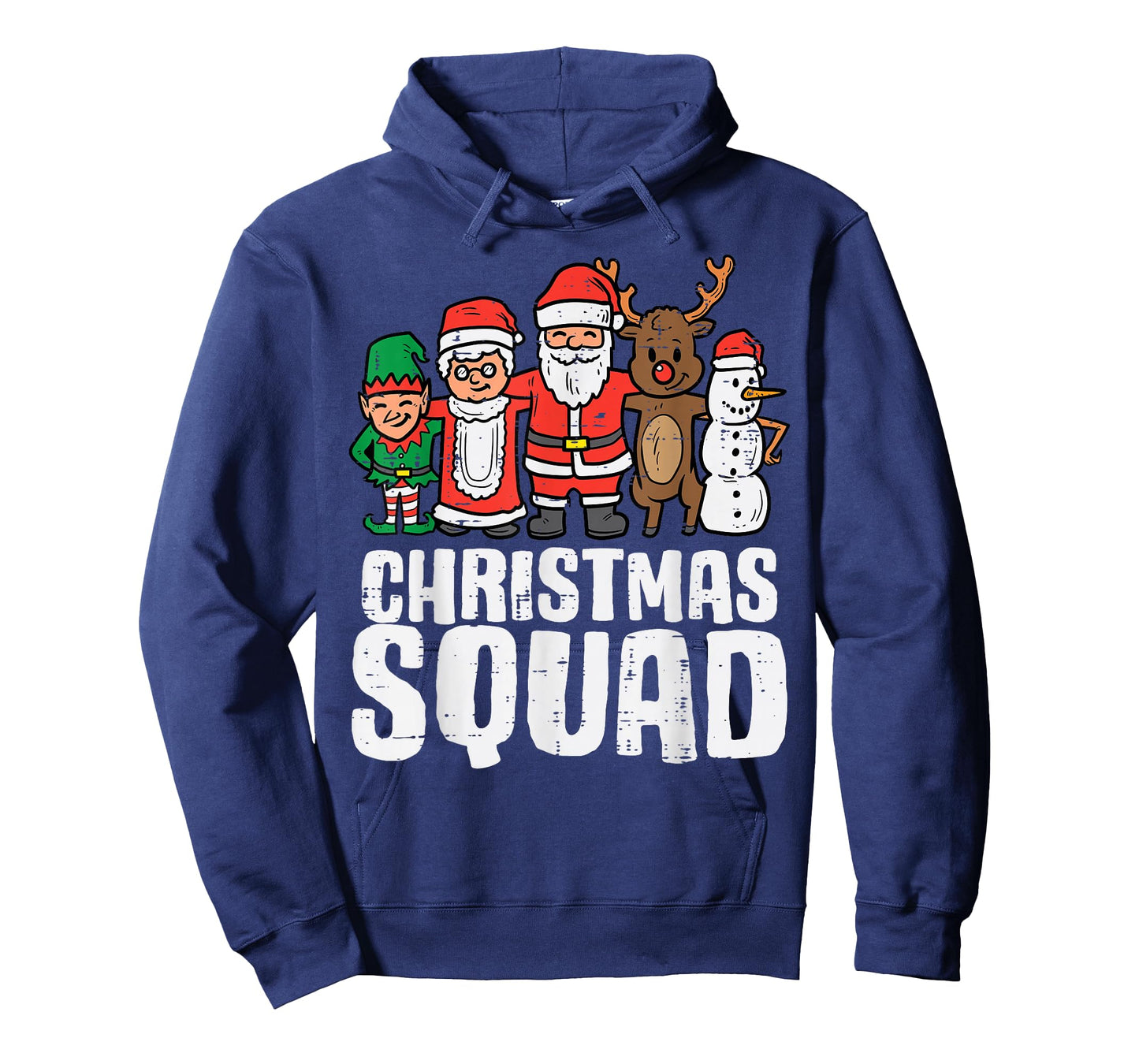 Christmas Squad Santa Elf Xmas Family Kids Boys T-Shirt