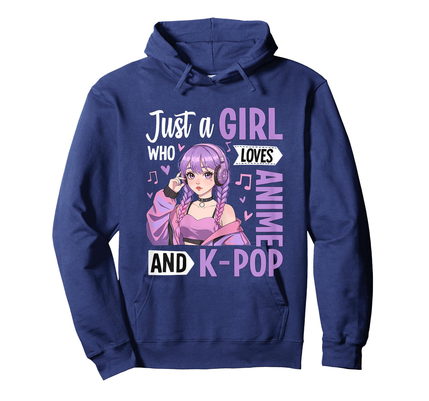 Just a Girl Who Loves Anime and K-Pop T-Shirt
