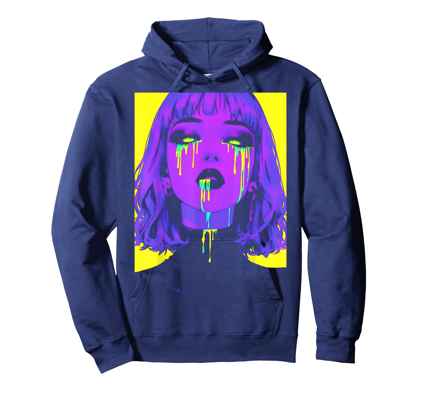 Cybergoth Cybercore Grunge Punk Goth Girl Alt Anime Manga T-Shirt