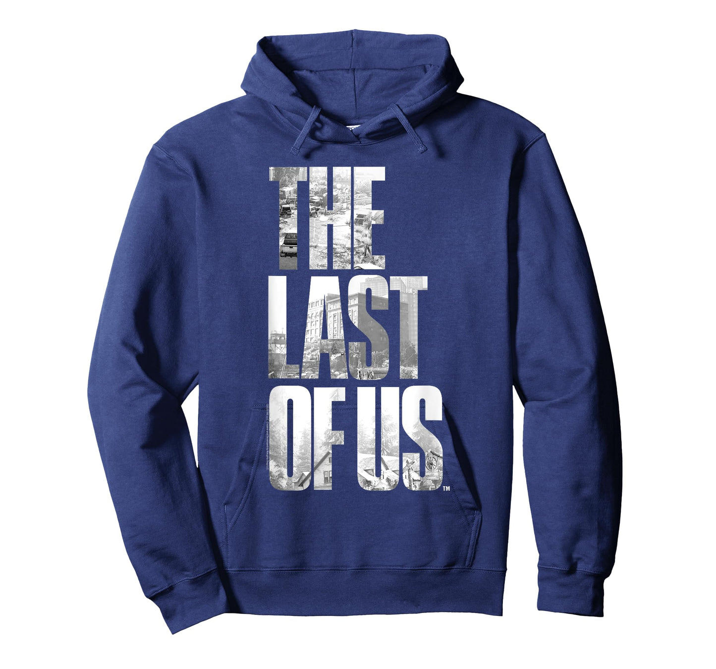 The Last of Us City View Logo Lettering Video Game T-Shirt