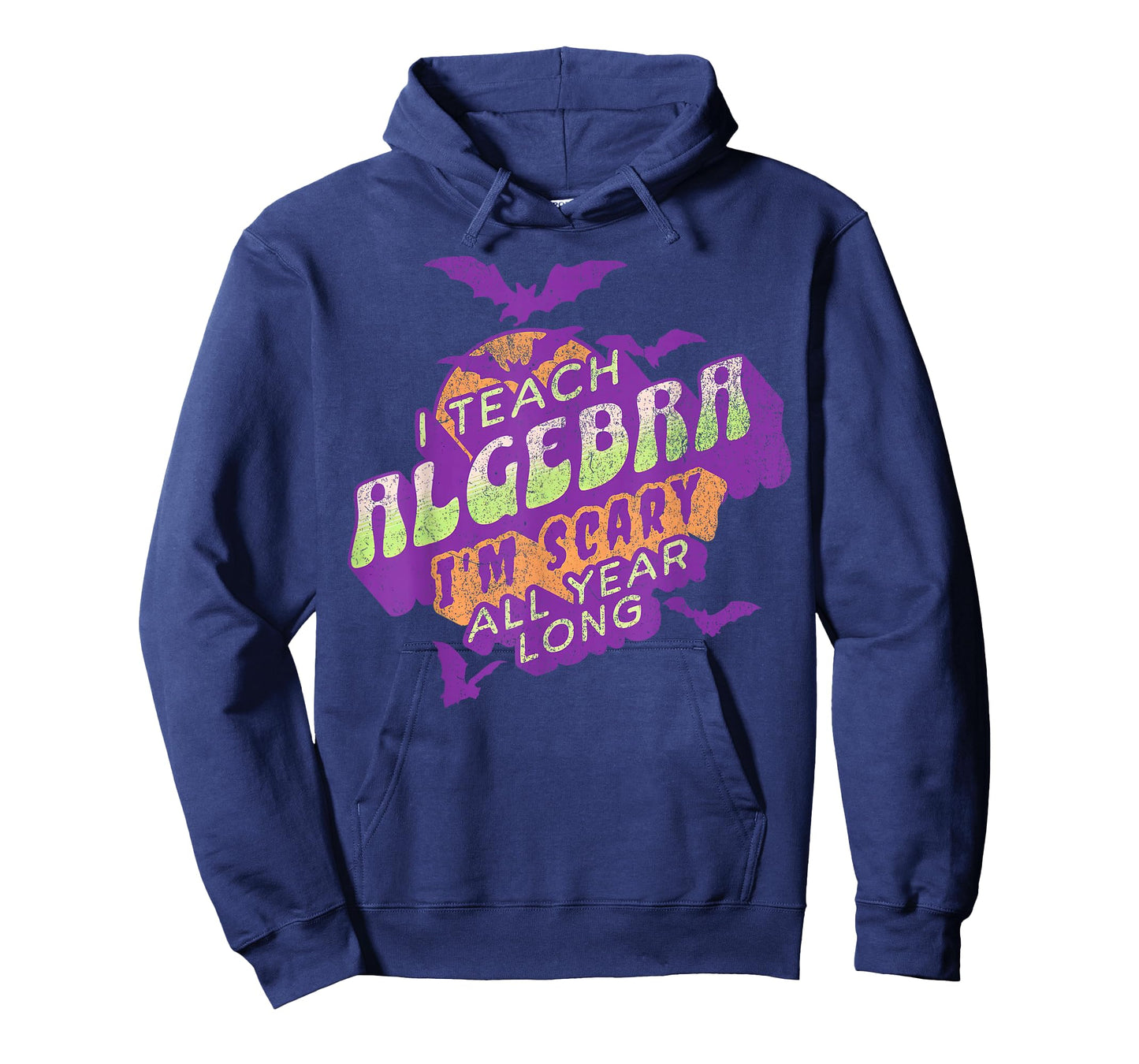 Algebra Teacher Halloween Spooky Ghost Math Mathematics Grad T-Shirt
