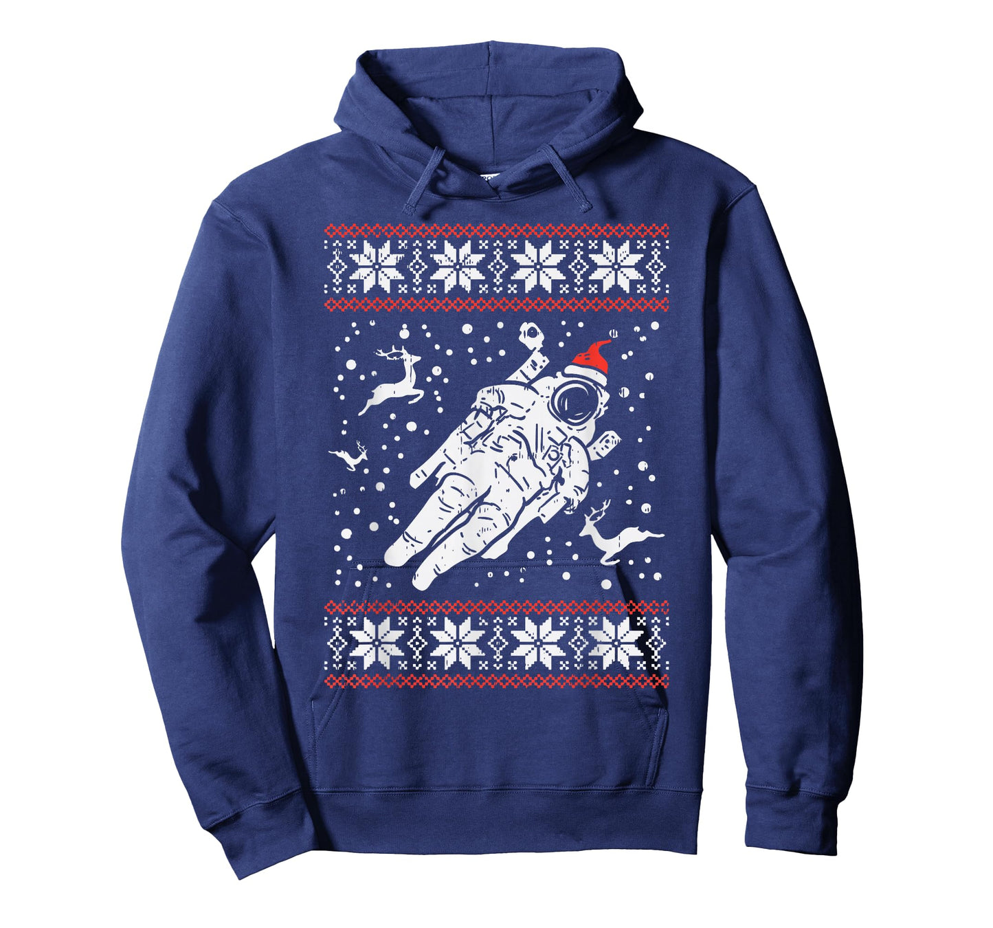 Astronaut Ugly Christmas Sweater Xmas Space Lover Boys PJ T-Shirt