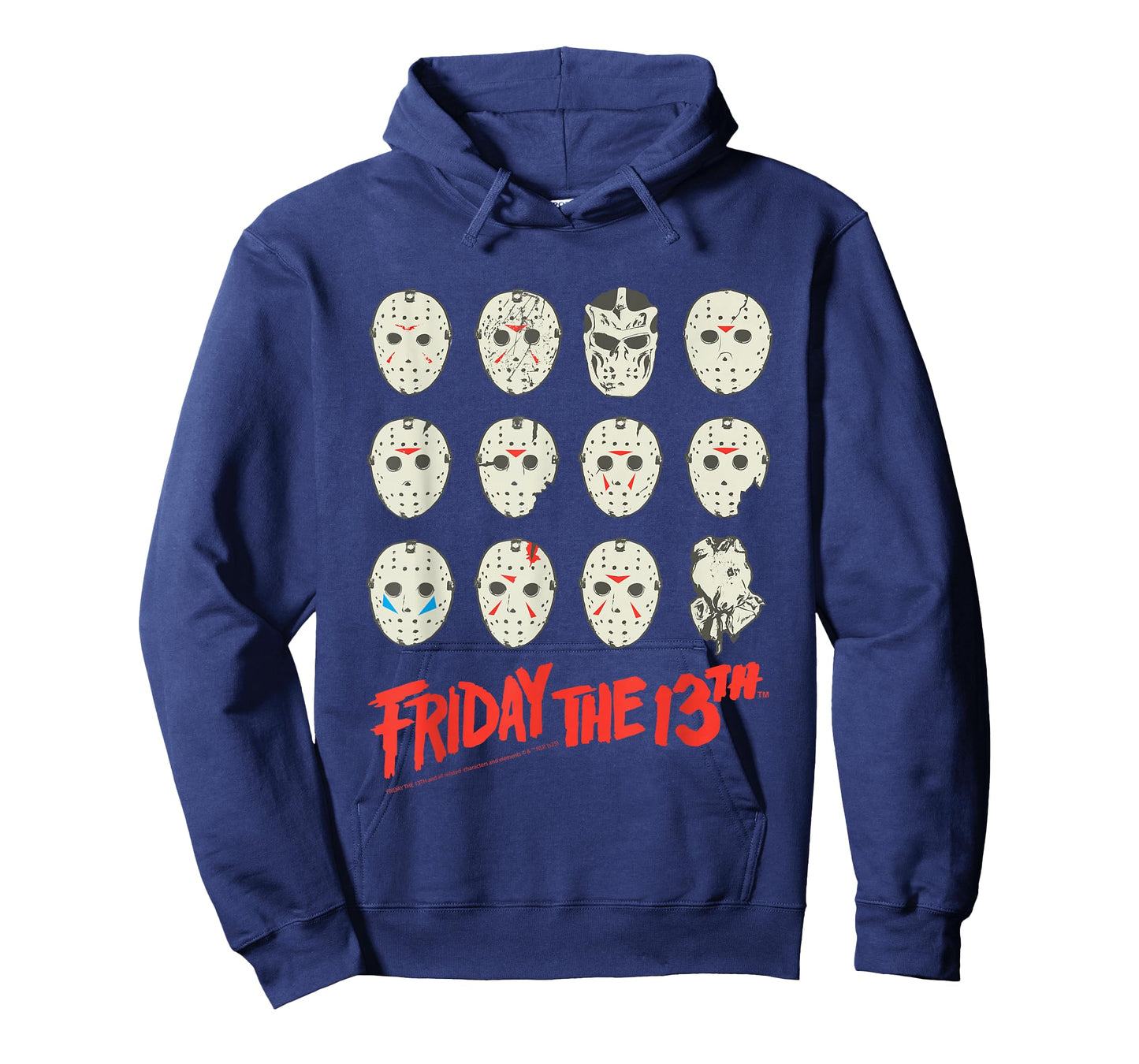 Friday The 13th Halloween Design Masks T-Shirt