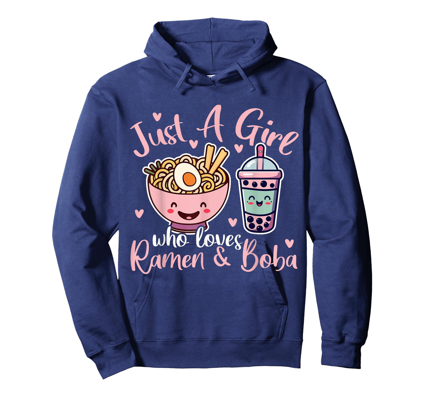 Just A Girl Who Loves Ramen And Boba. Ramen Boba Bubble T-Shirt